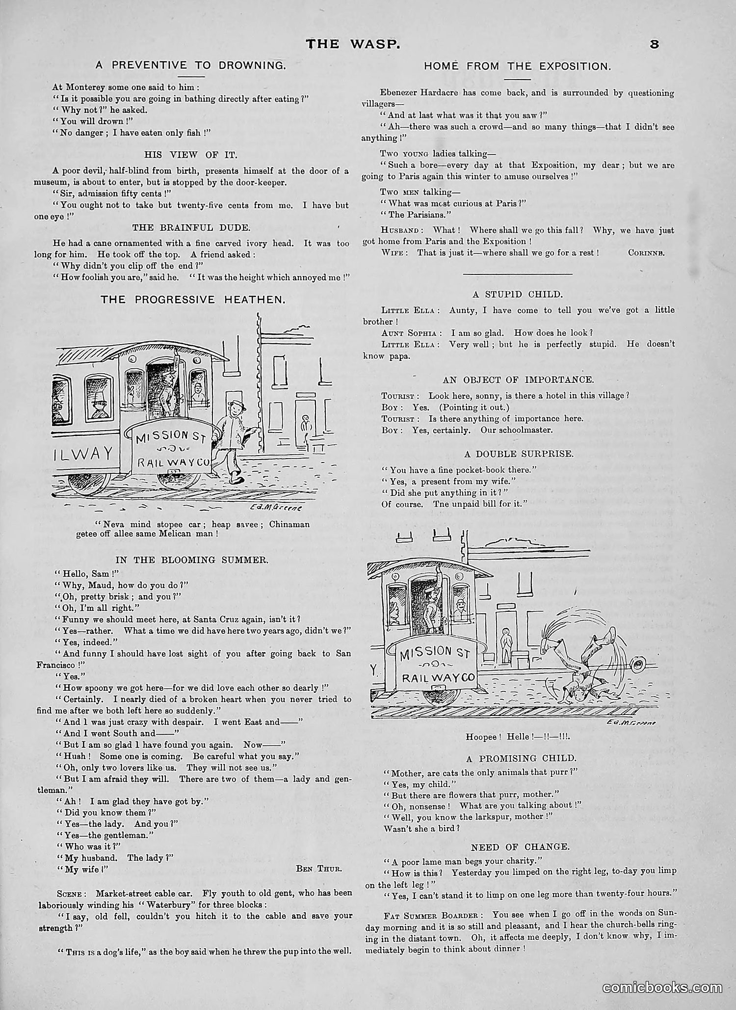 The Wasp — 1889 — page 114 of 450