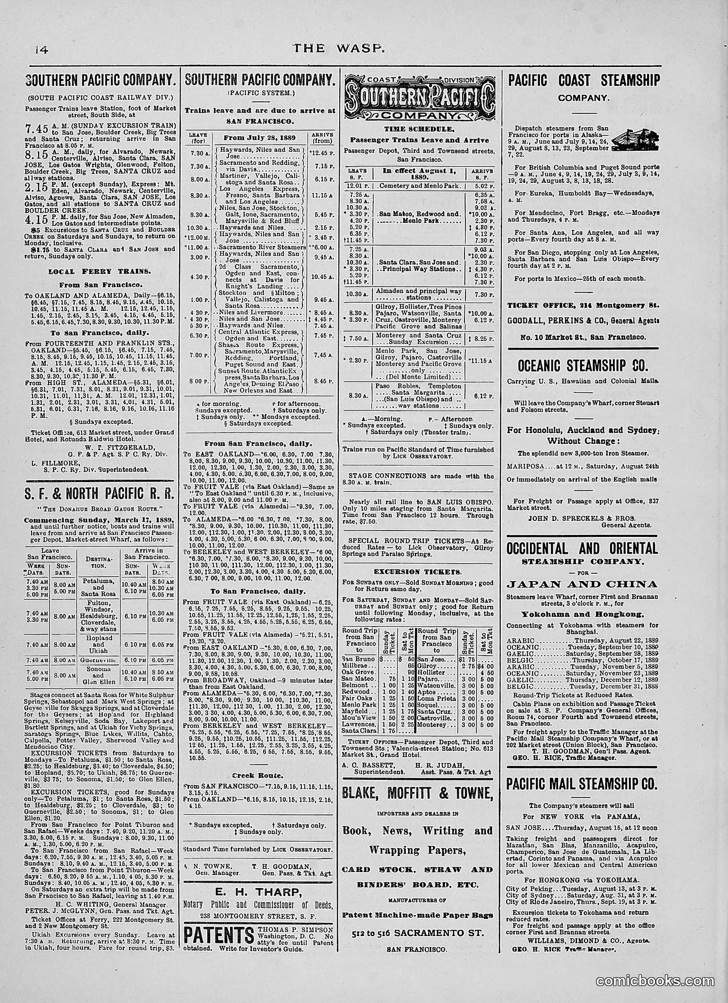 The Wasp — 1889 — page 125 of 450