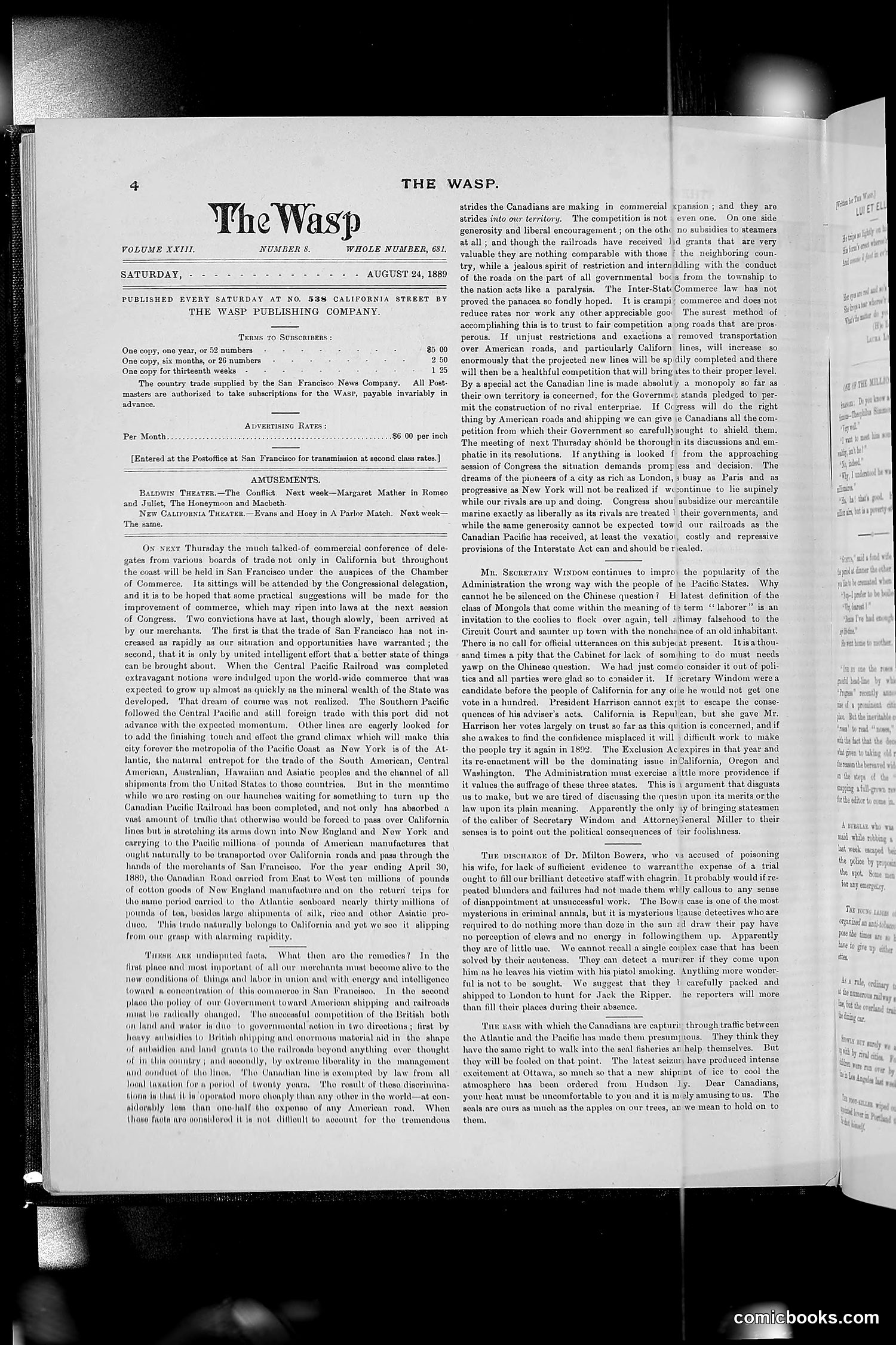 The Wasp — 1889 — page 131 of 450