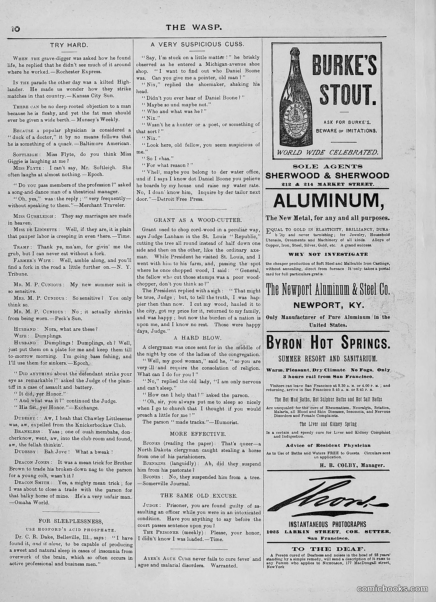 The Wasp — 1889 — page 139 of 450