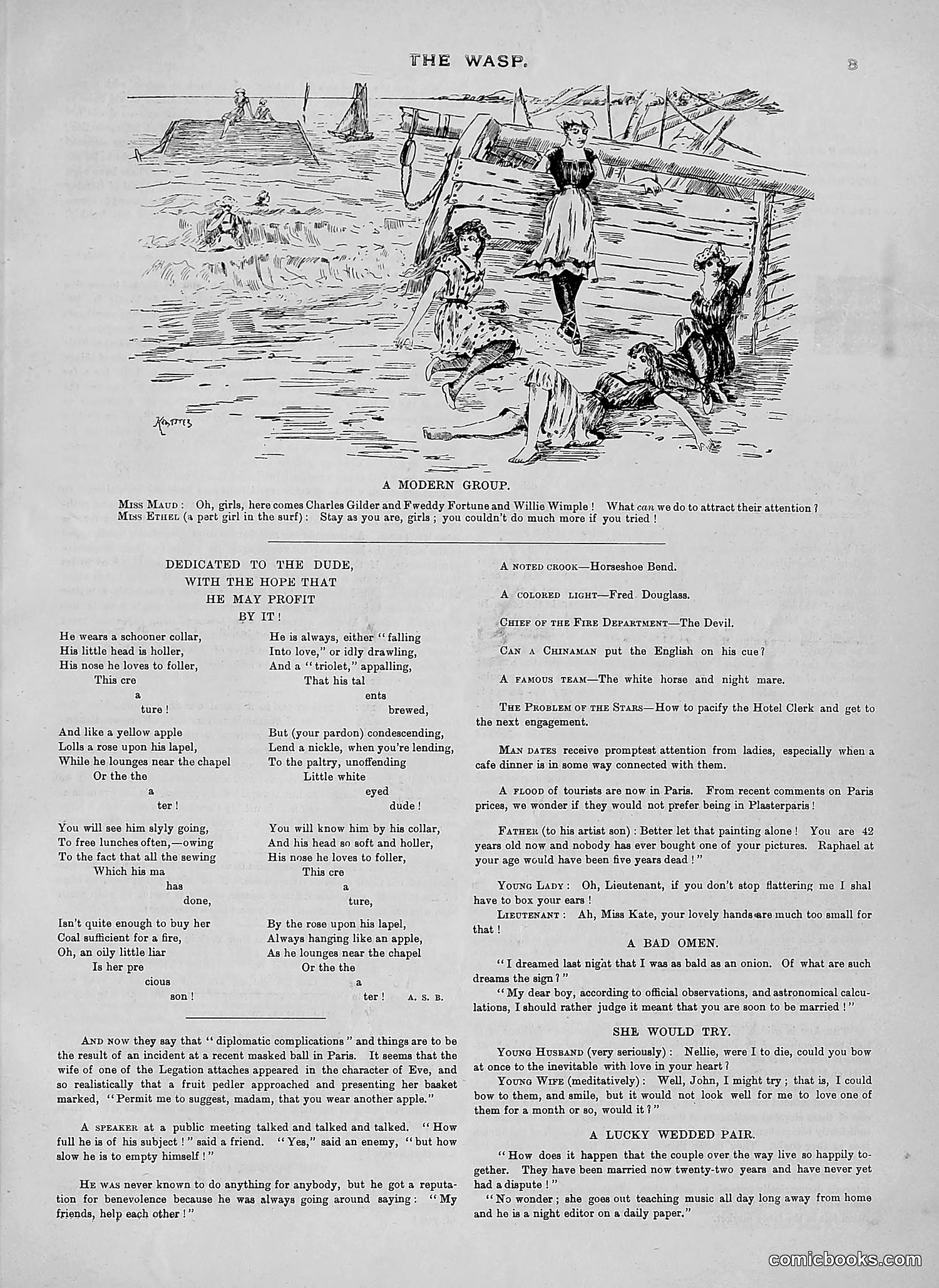 The Wasp — 1889 — page 148 of 450