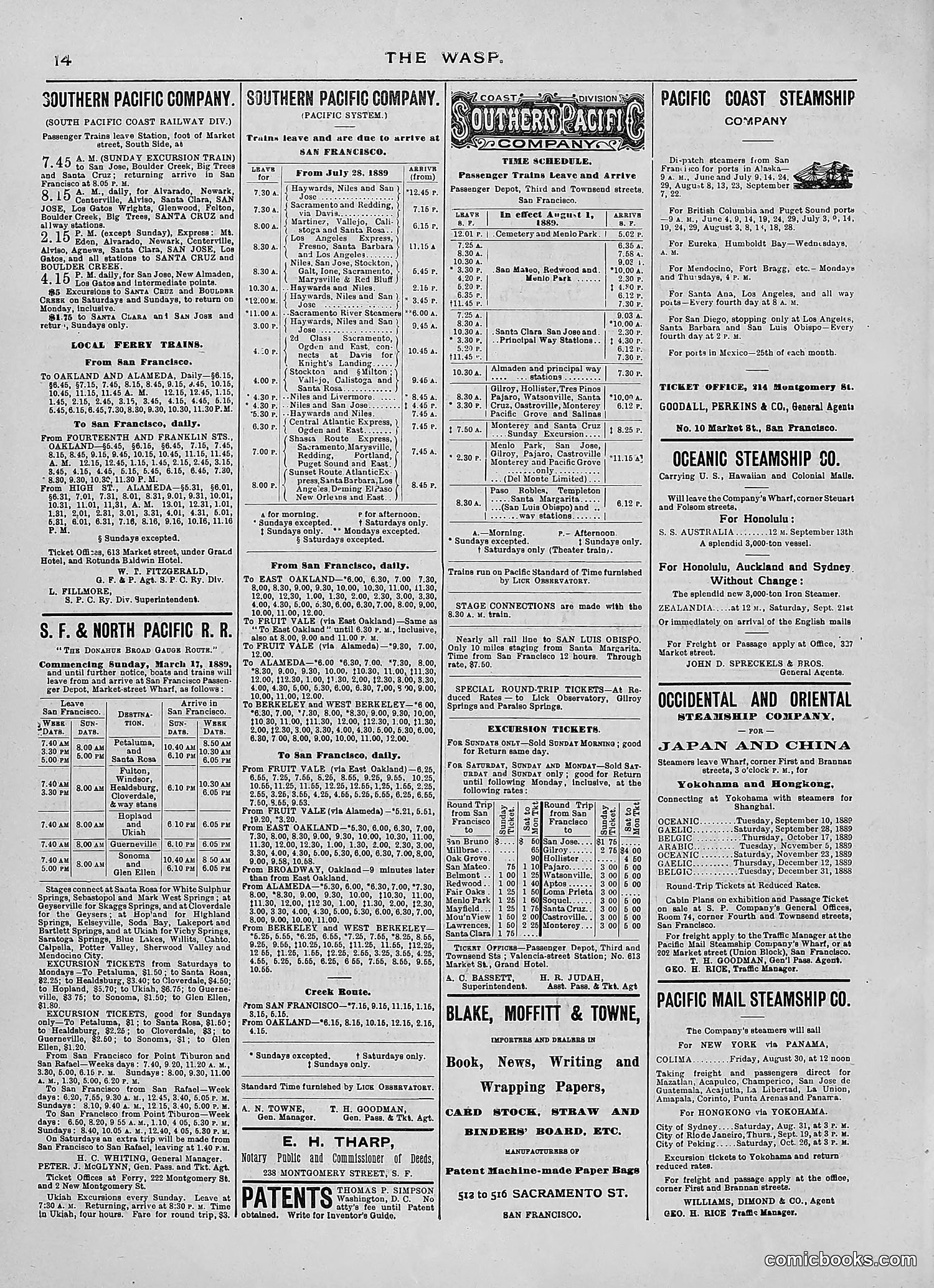 The Wasp — 1889 — page 159 of 450