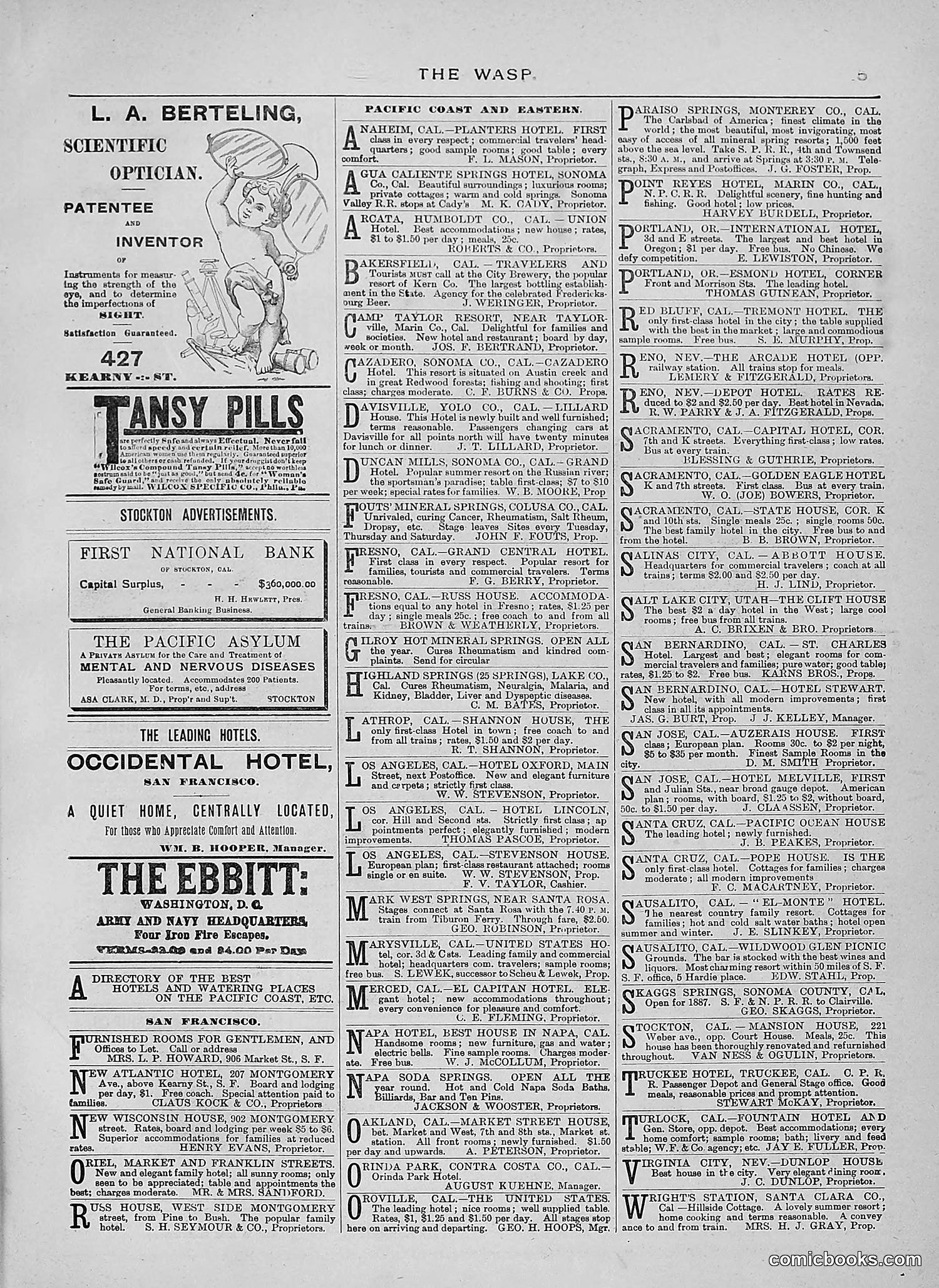 The Wasp — 1889 — page 176 of 450