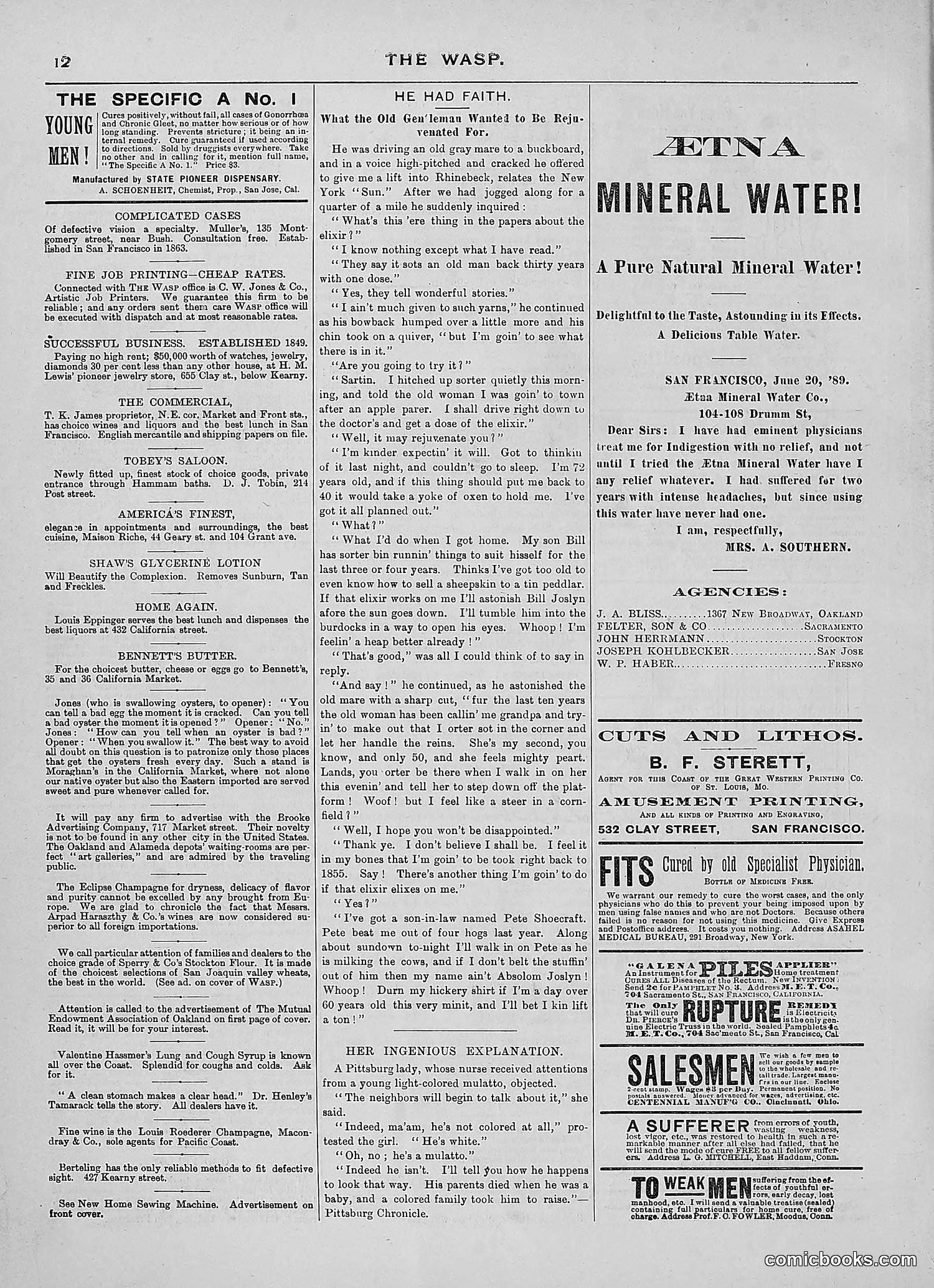 The Wasp — 1889 — page 207 of 450