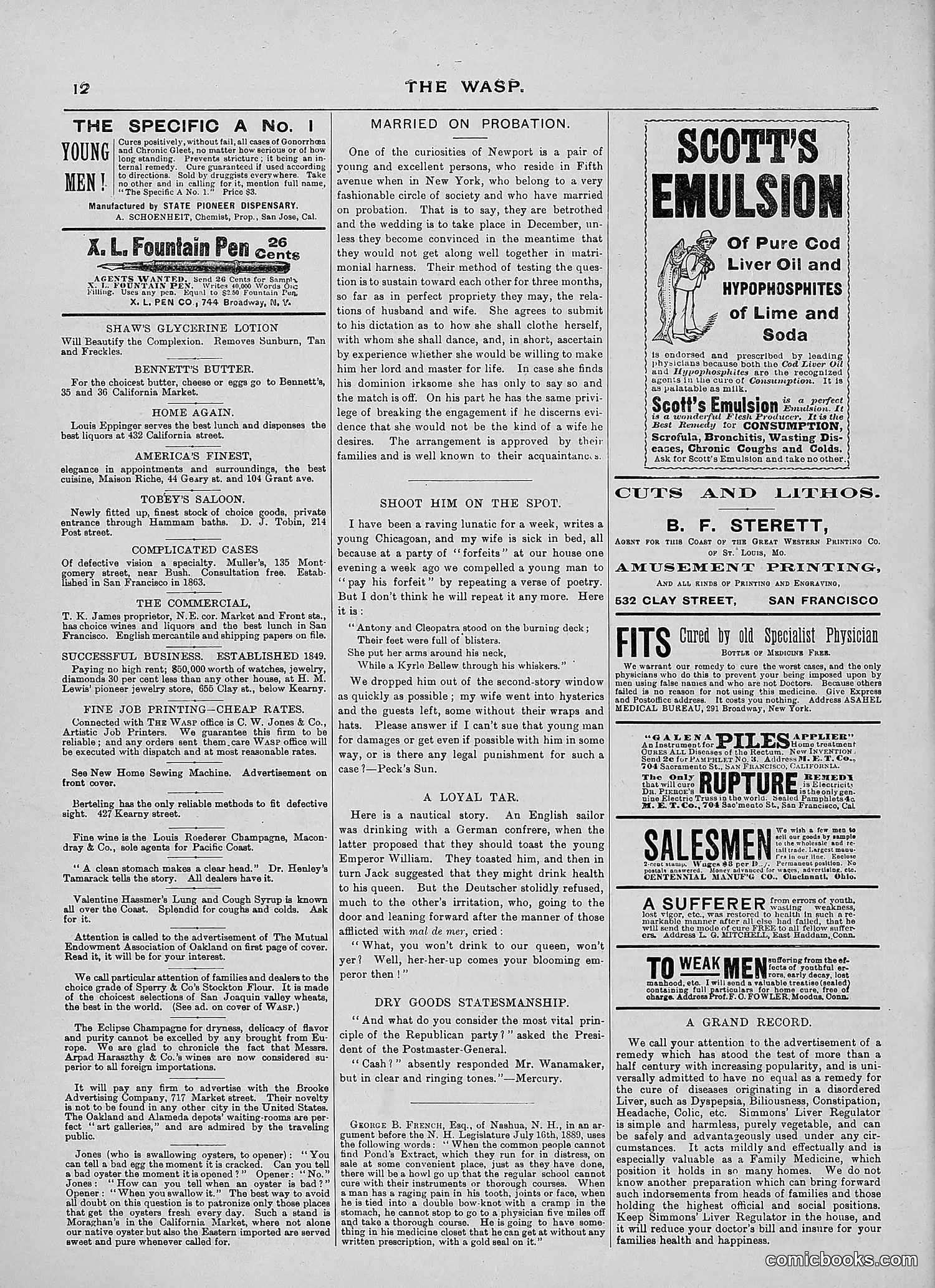 The Wasp — 1889 — page 239 of 450
