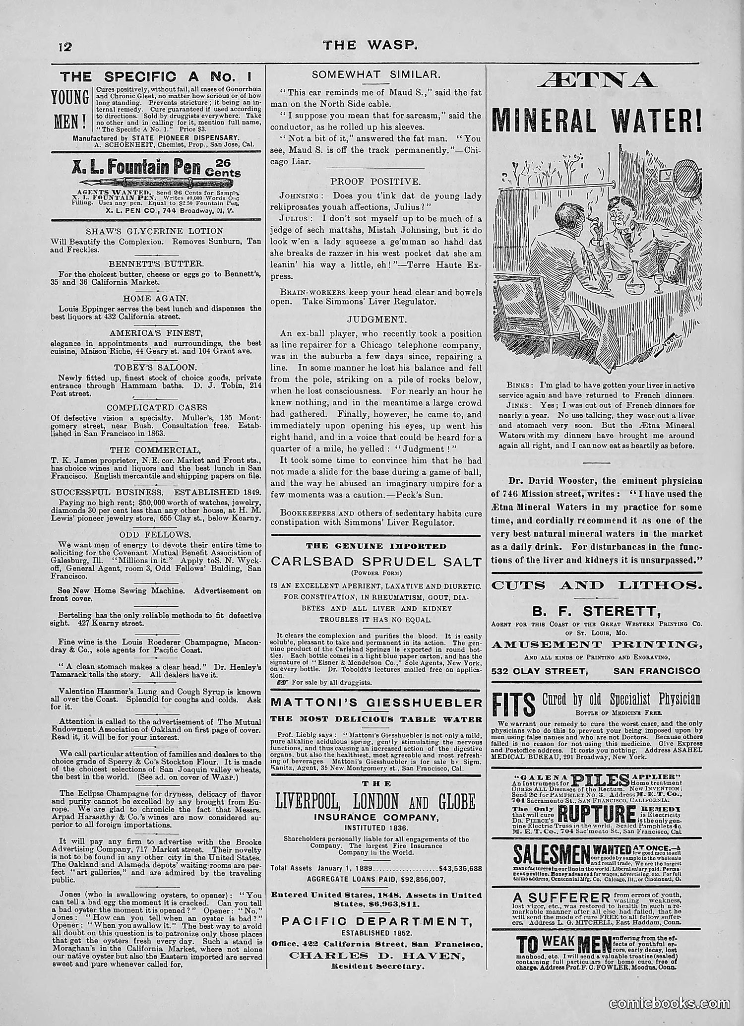 The Wasp — 1889 — page 253 of 450