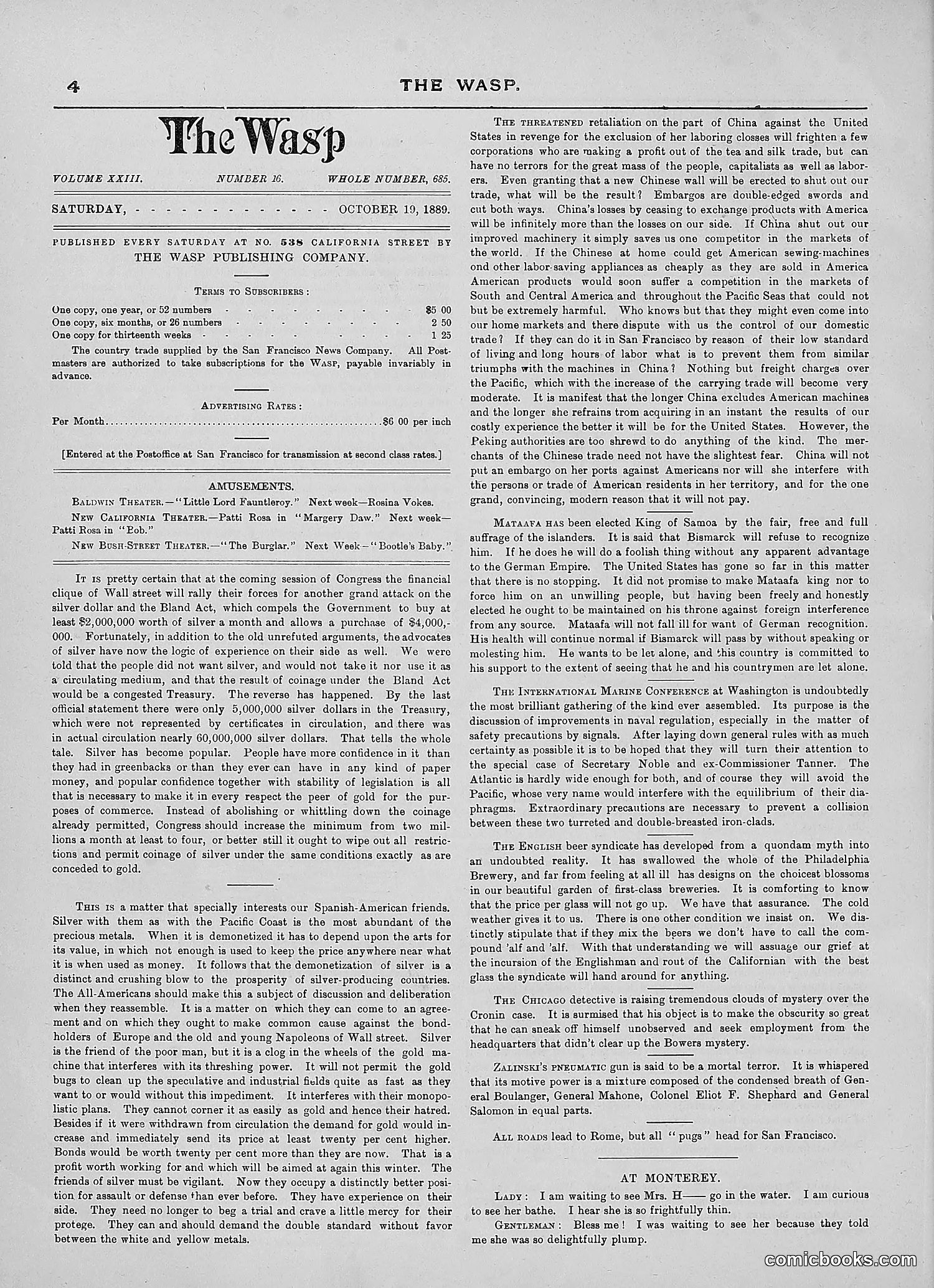 The Wasp — 1889 — page 263 of 450
