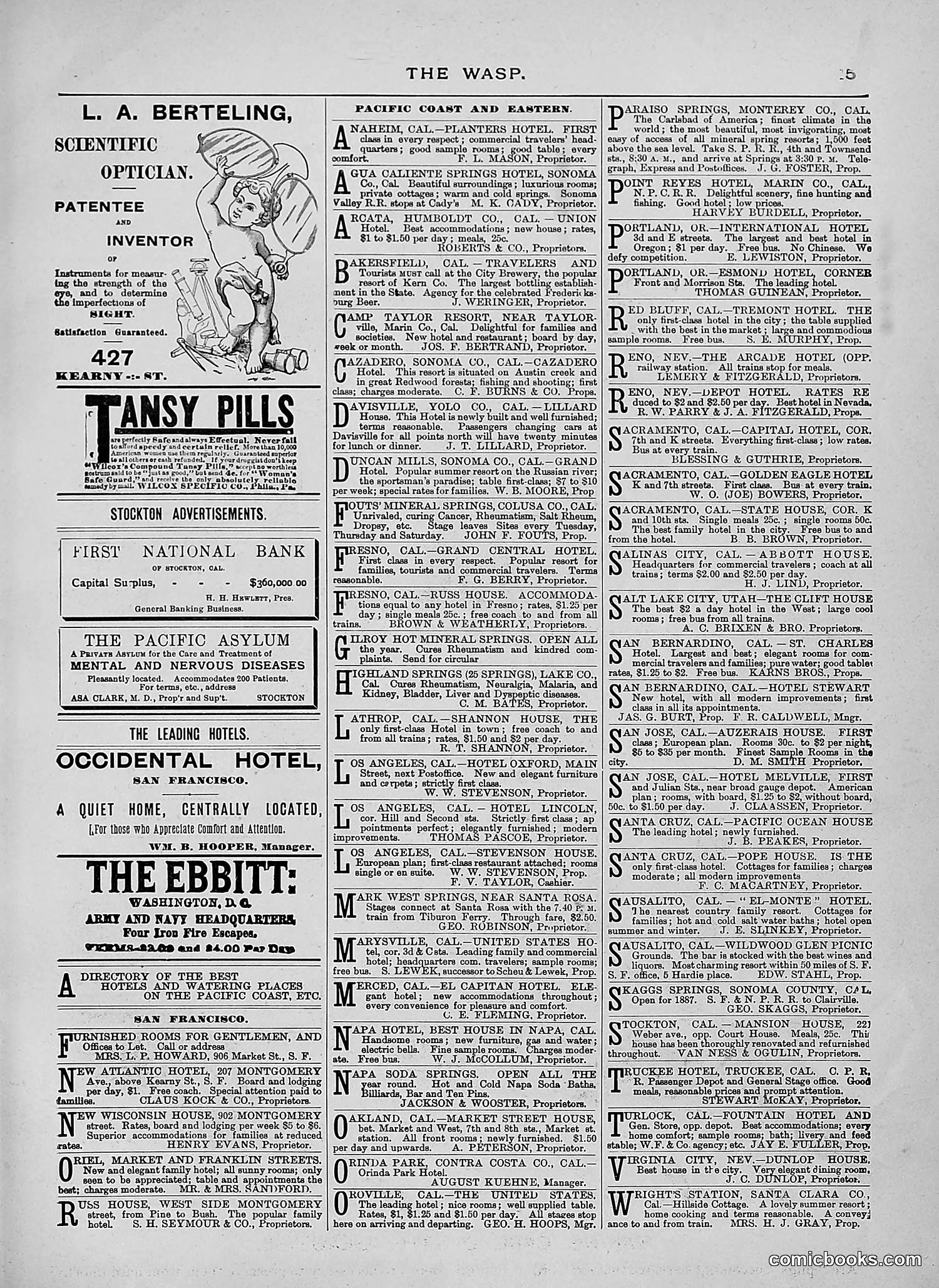 The Wasp — 1889 — page 274 of 450