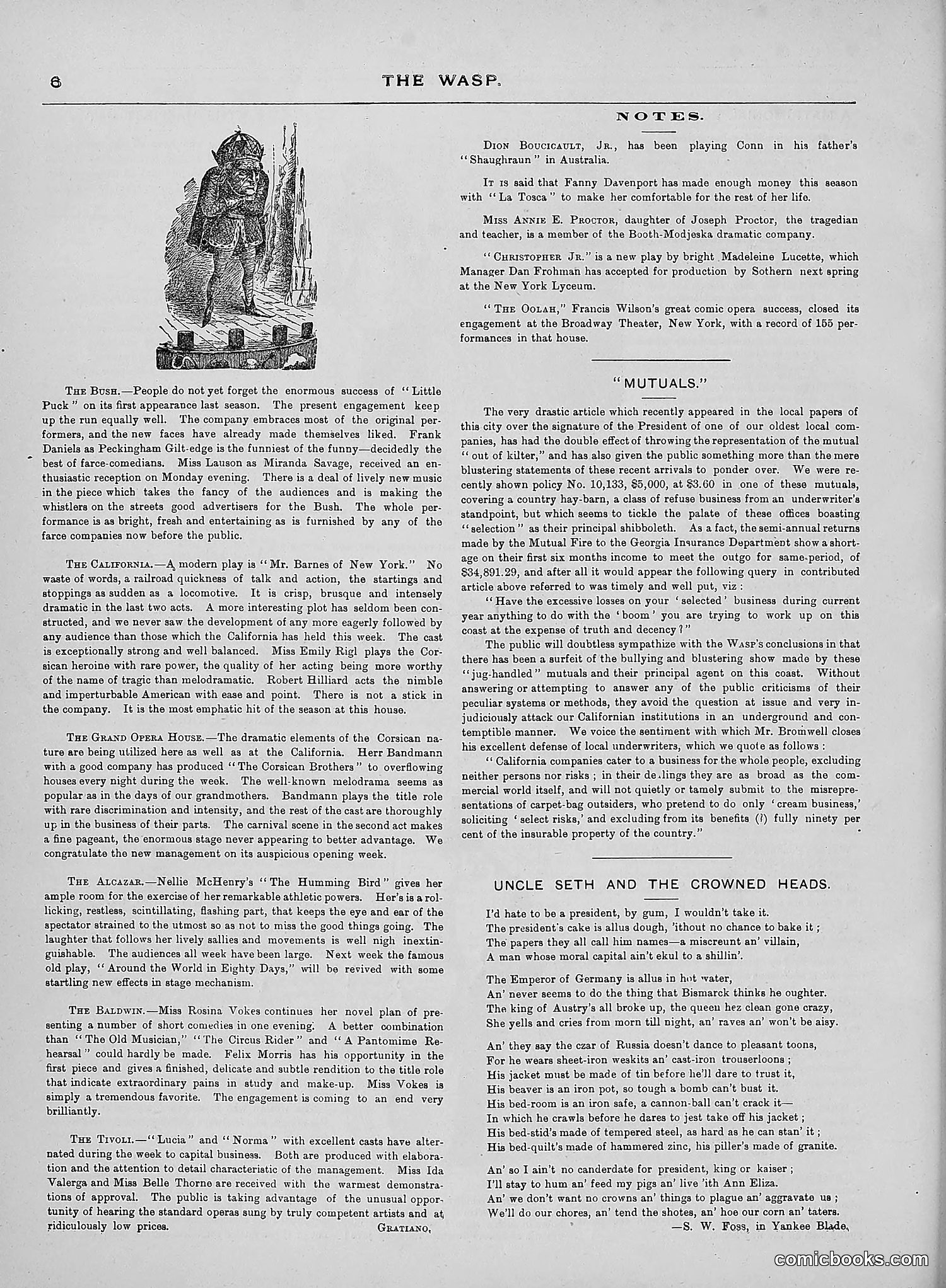 The Wasp — 1889 — page 299 of 450