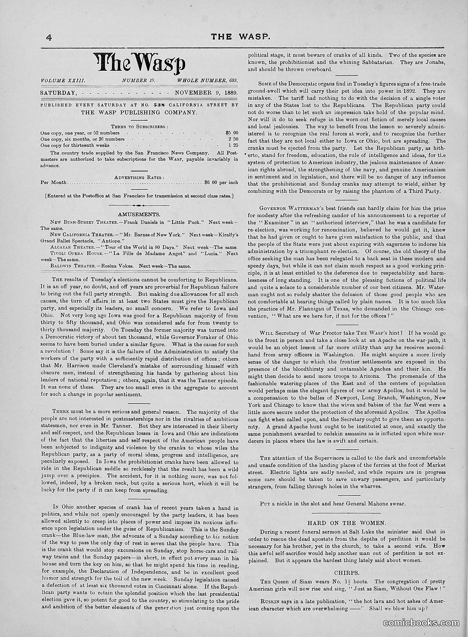 The Wasp — 1889 — page 313 of 450