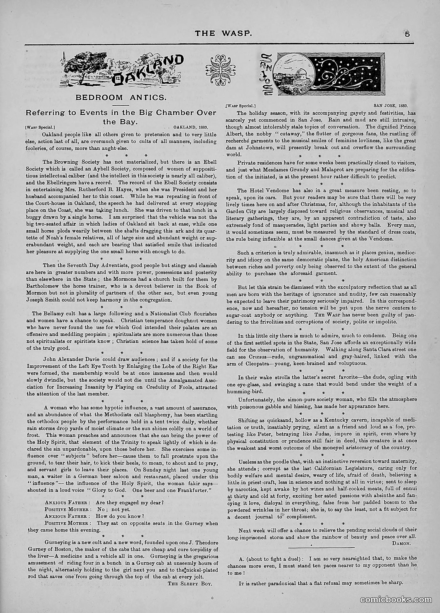 The Wasp — 1889 — page 406 of 450