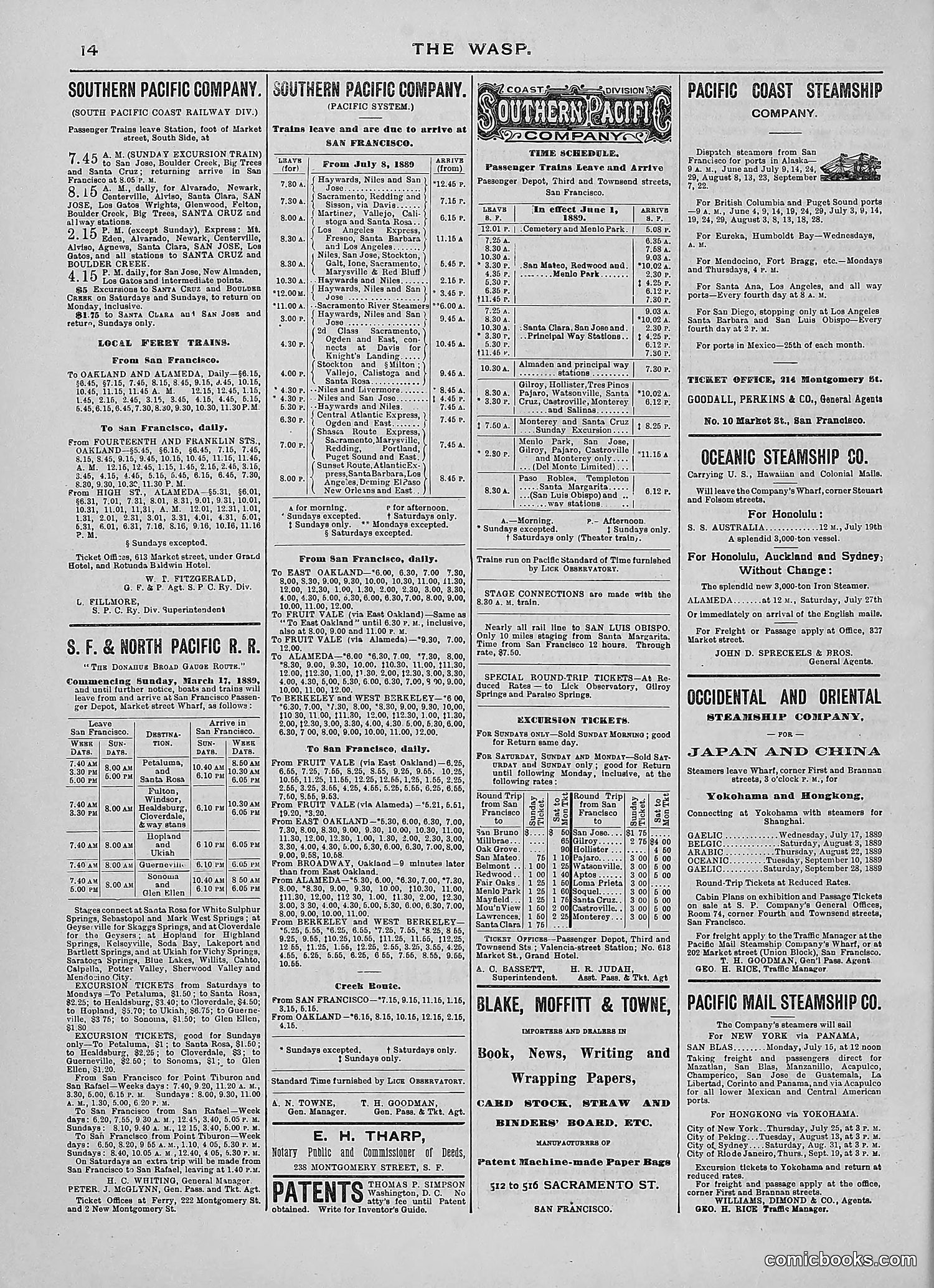 The Wasp — 1889 — page 43 of 450