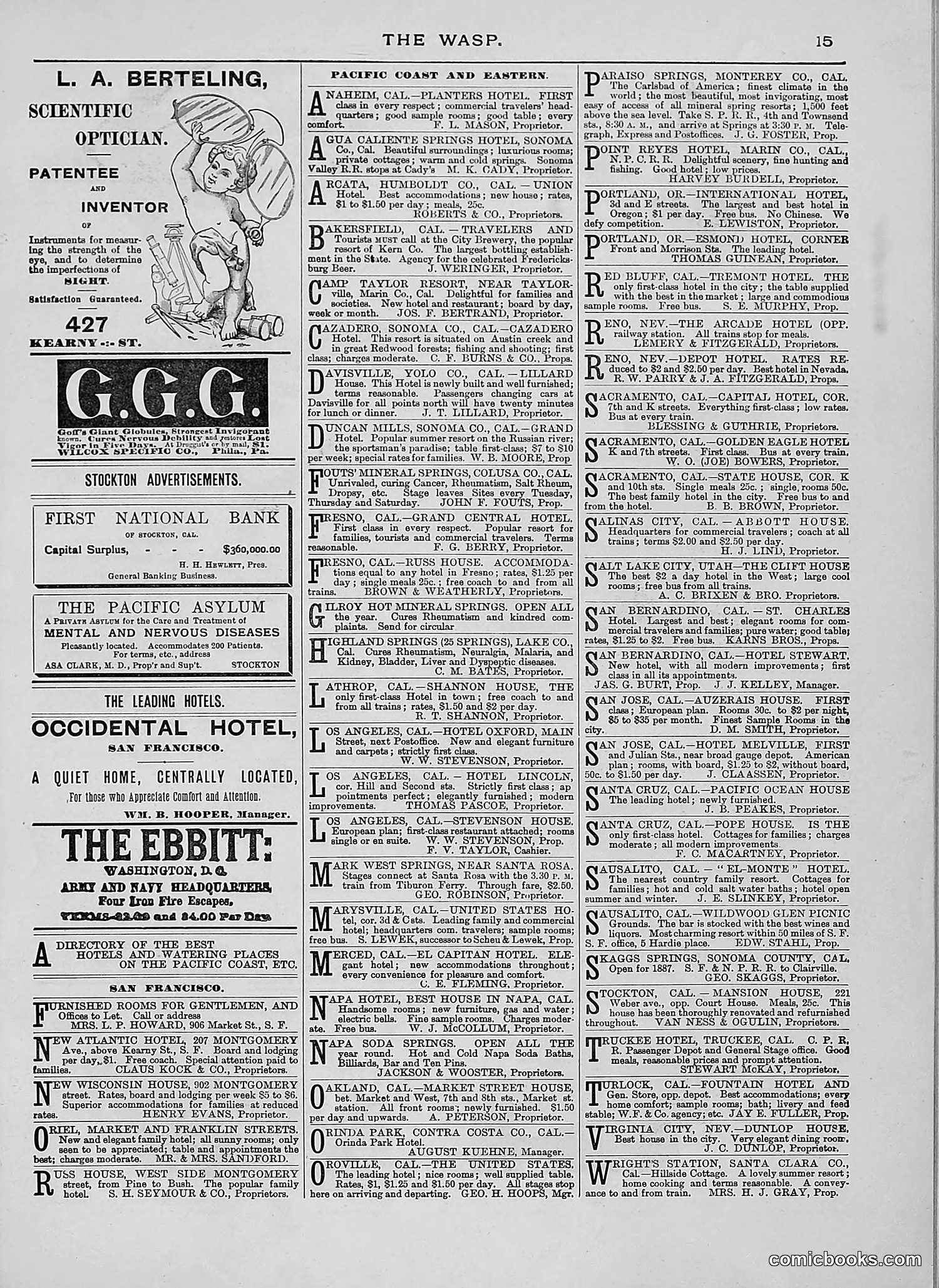 The Wasp — 1889 — page 44 of 450