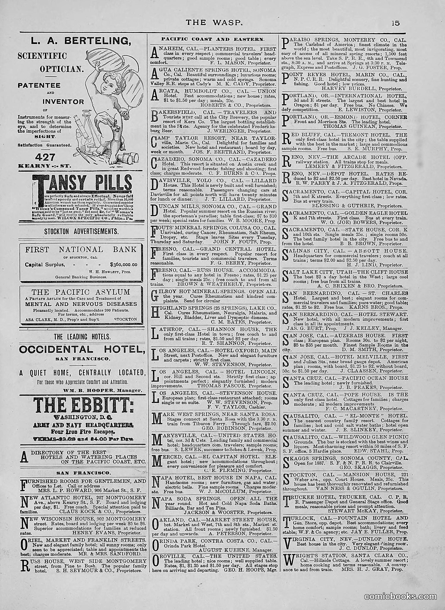 The Wasp — 1889 — page 60 of 450
