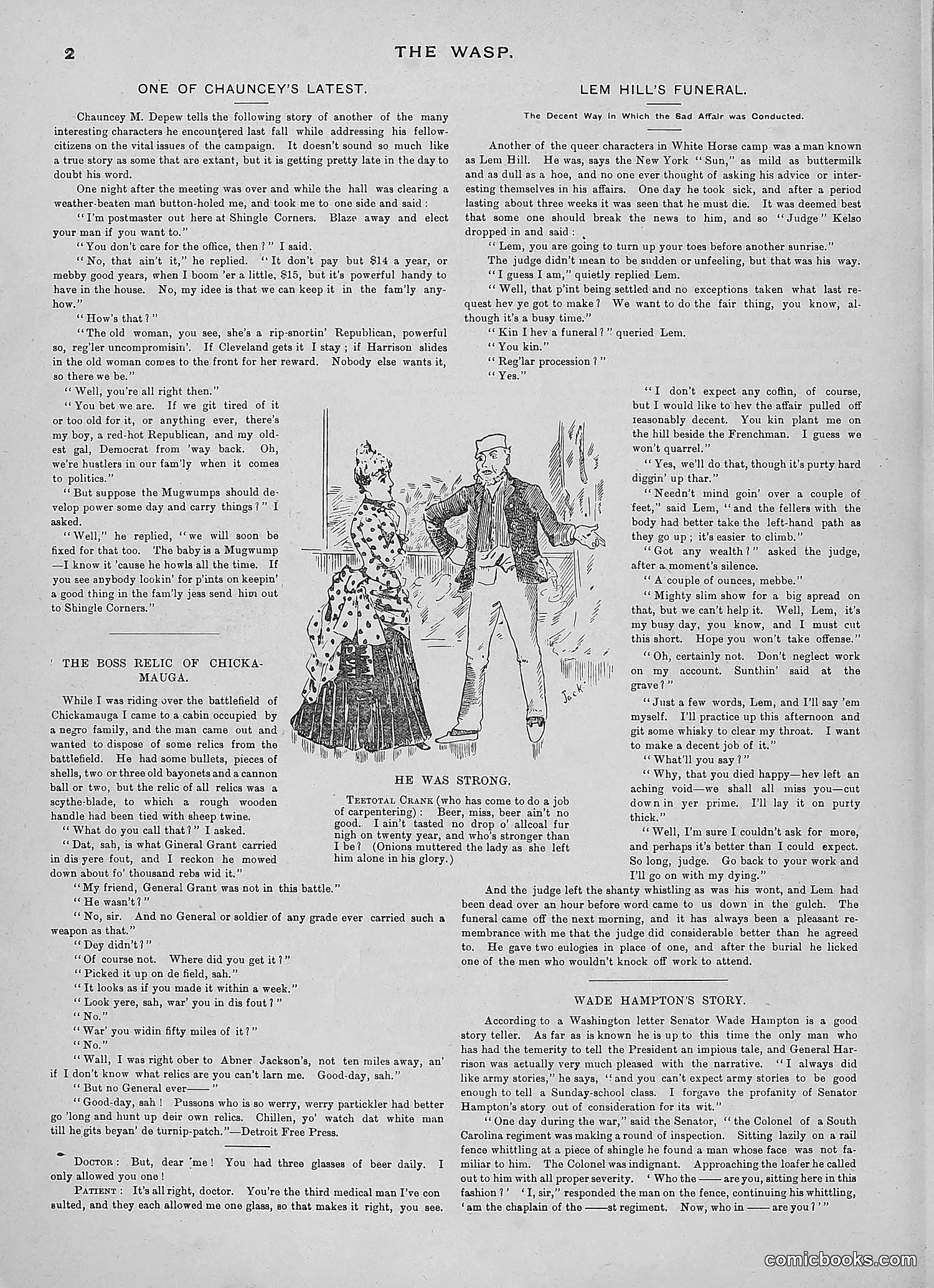The Wasp — 1889 — page 63 of 450