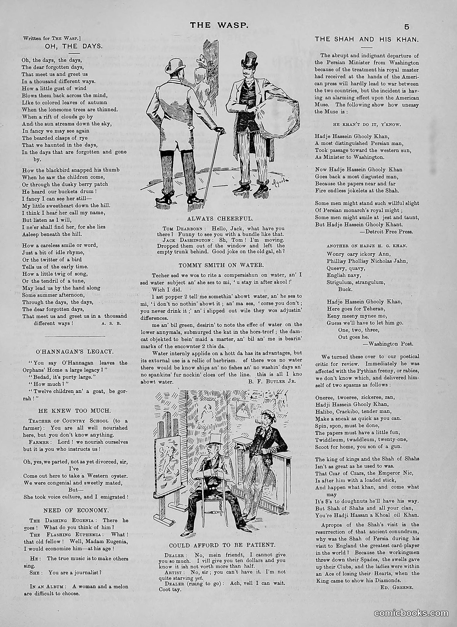 The Wasp — 1889 — page 82 of 450