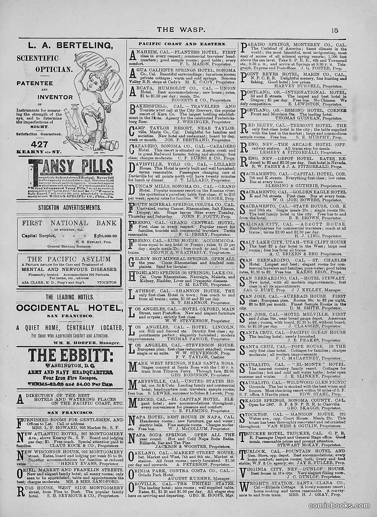 The Wasp — 1889 — page 92 of 450