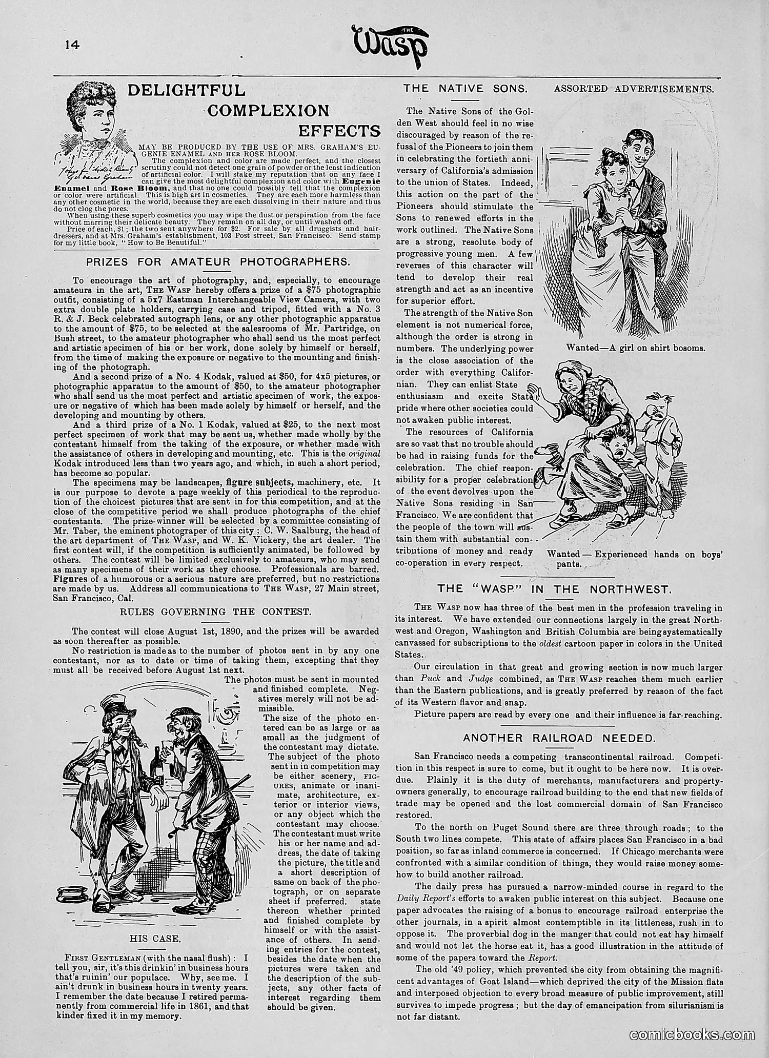 The Wasp — 1890 — page 105 of 504