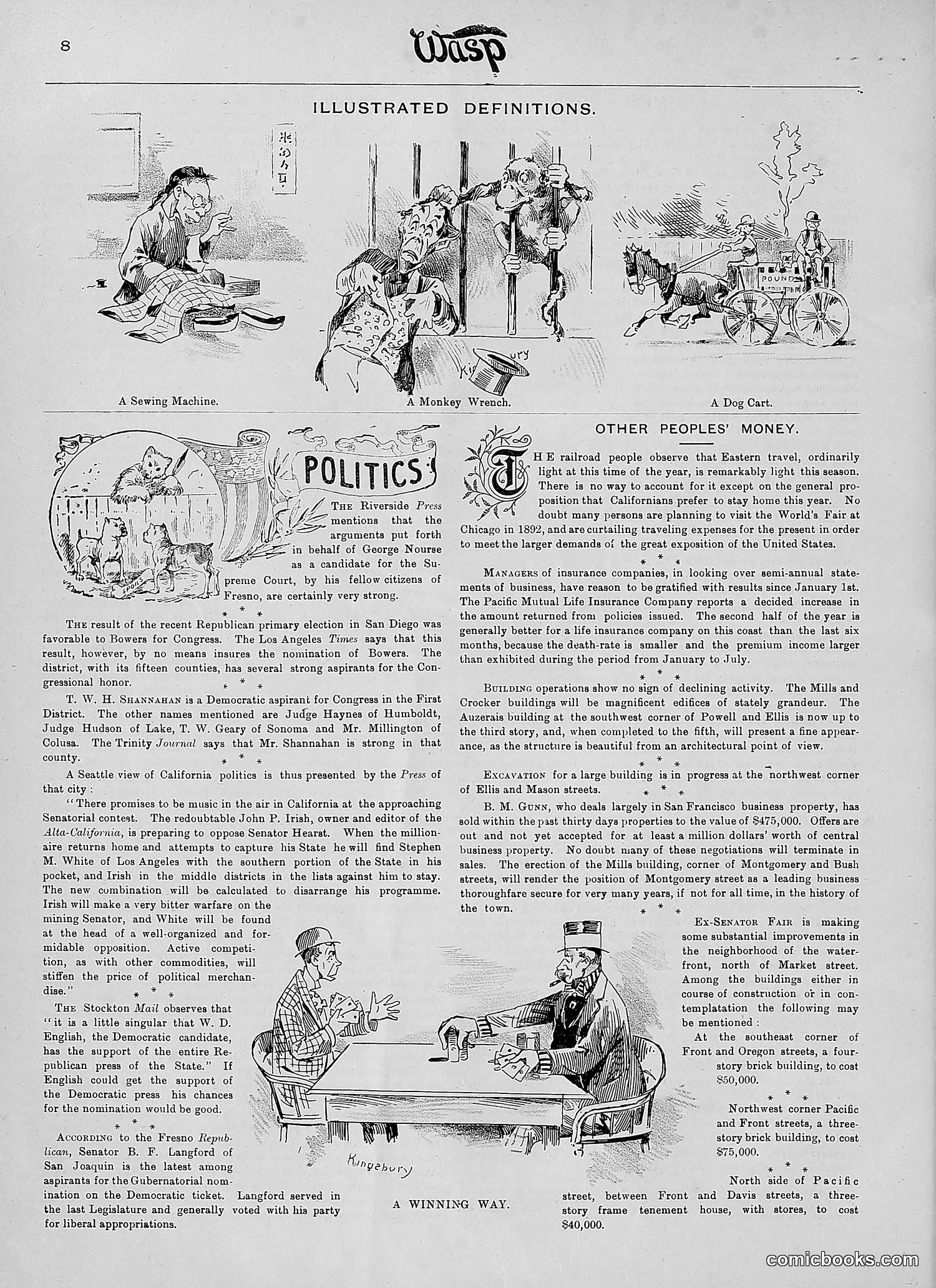 The Wasp — 1890 — page 119 of 504