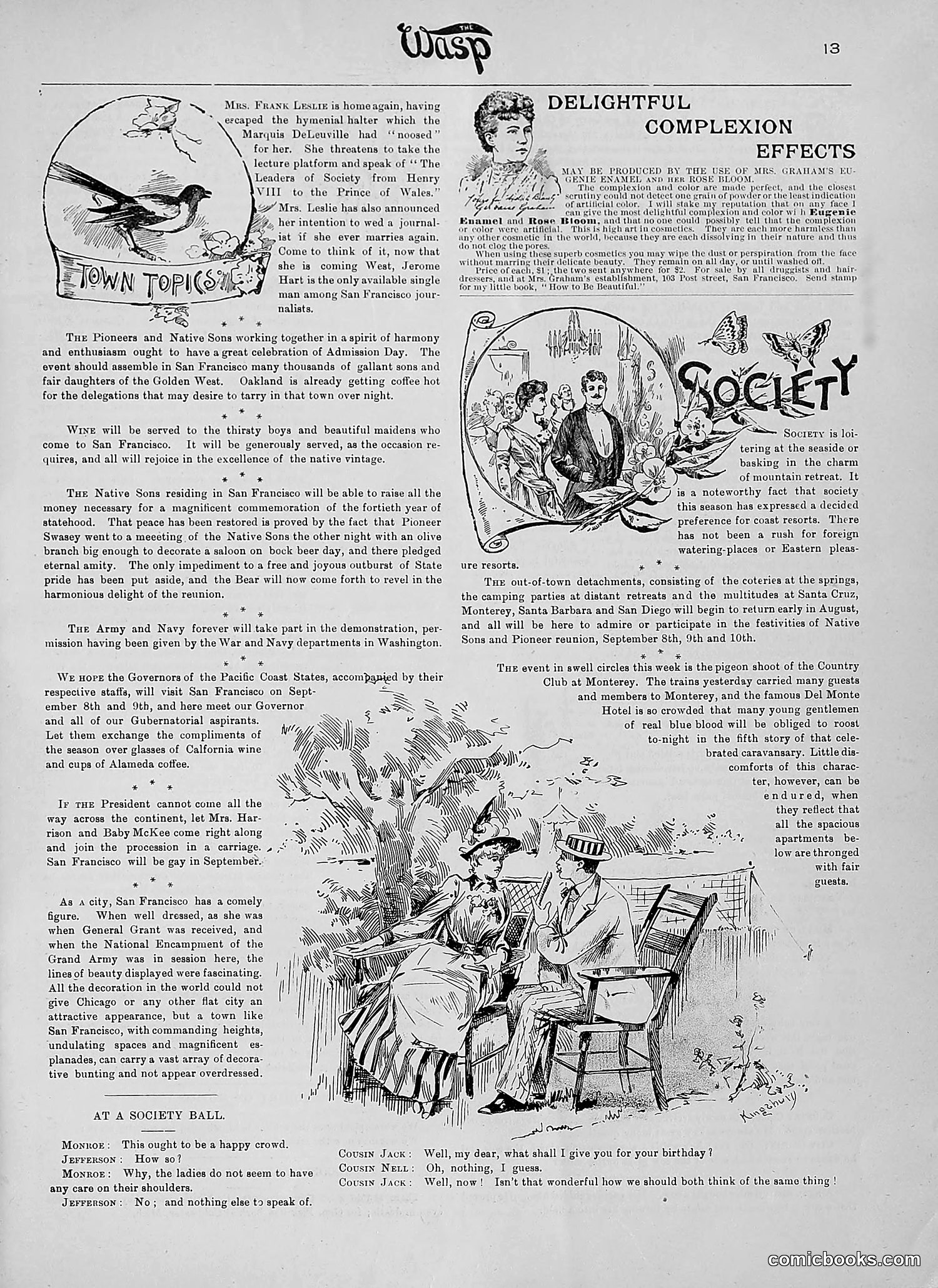 The Wasp — 1890 — page 124 of 504