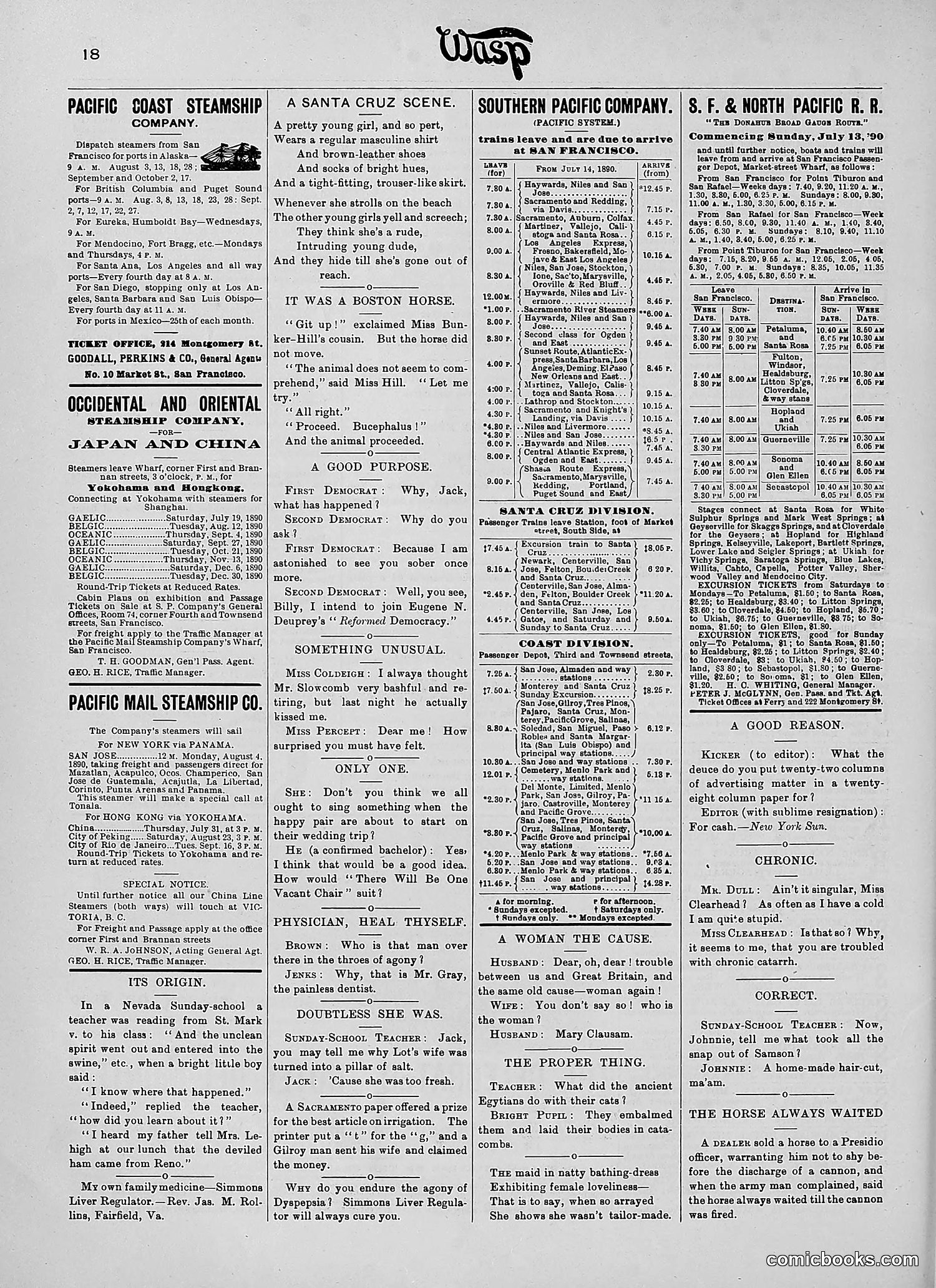 The Wasp — 1890 — page 149 of 504