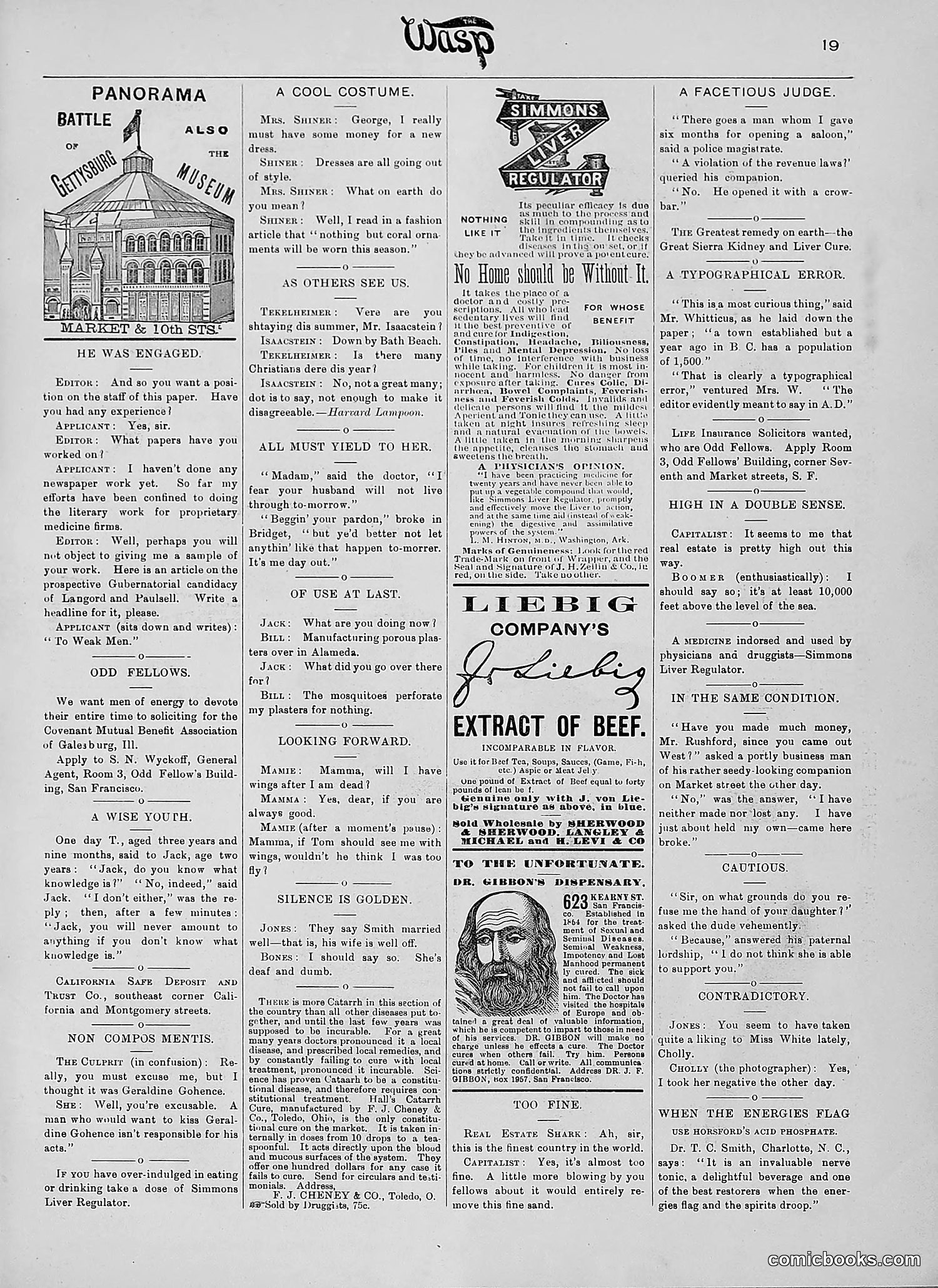 The Wasp — 1890 — page 150 of 504
