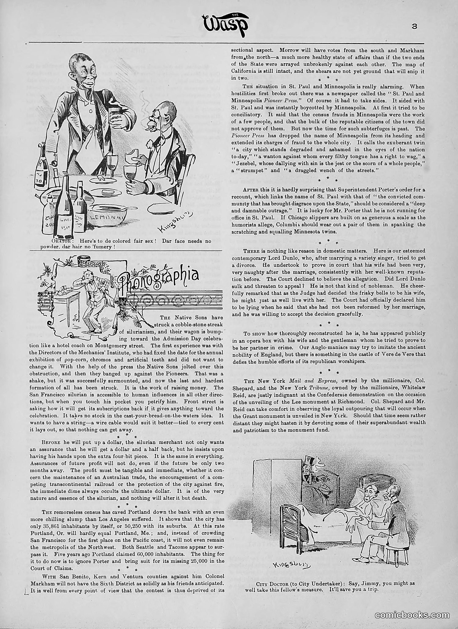 The Wasp — 1890 — page 154 of 504