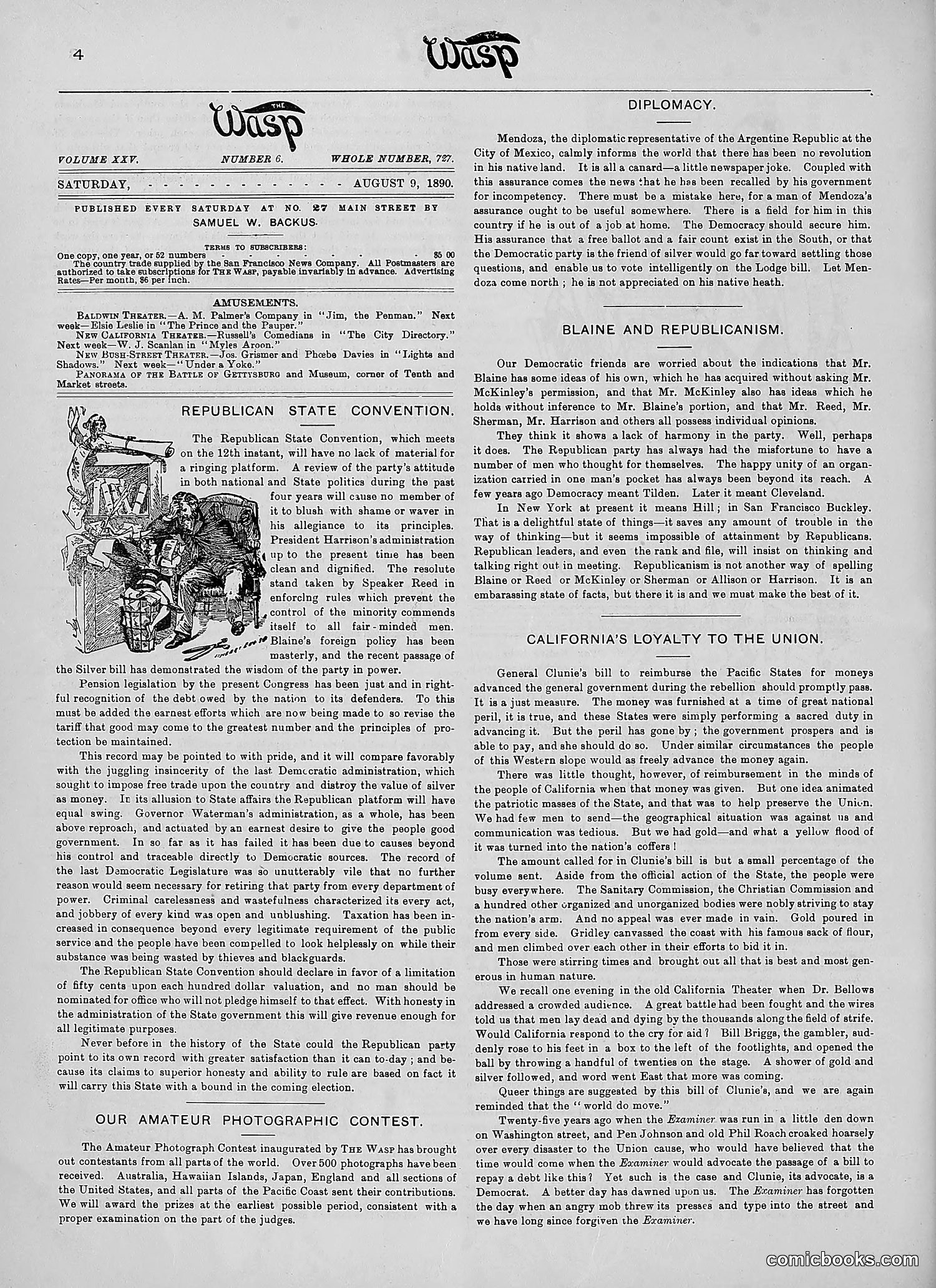 The Wasp — 1890 — page 155 of 504