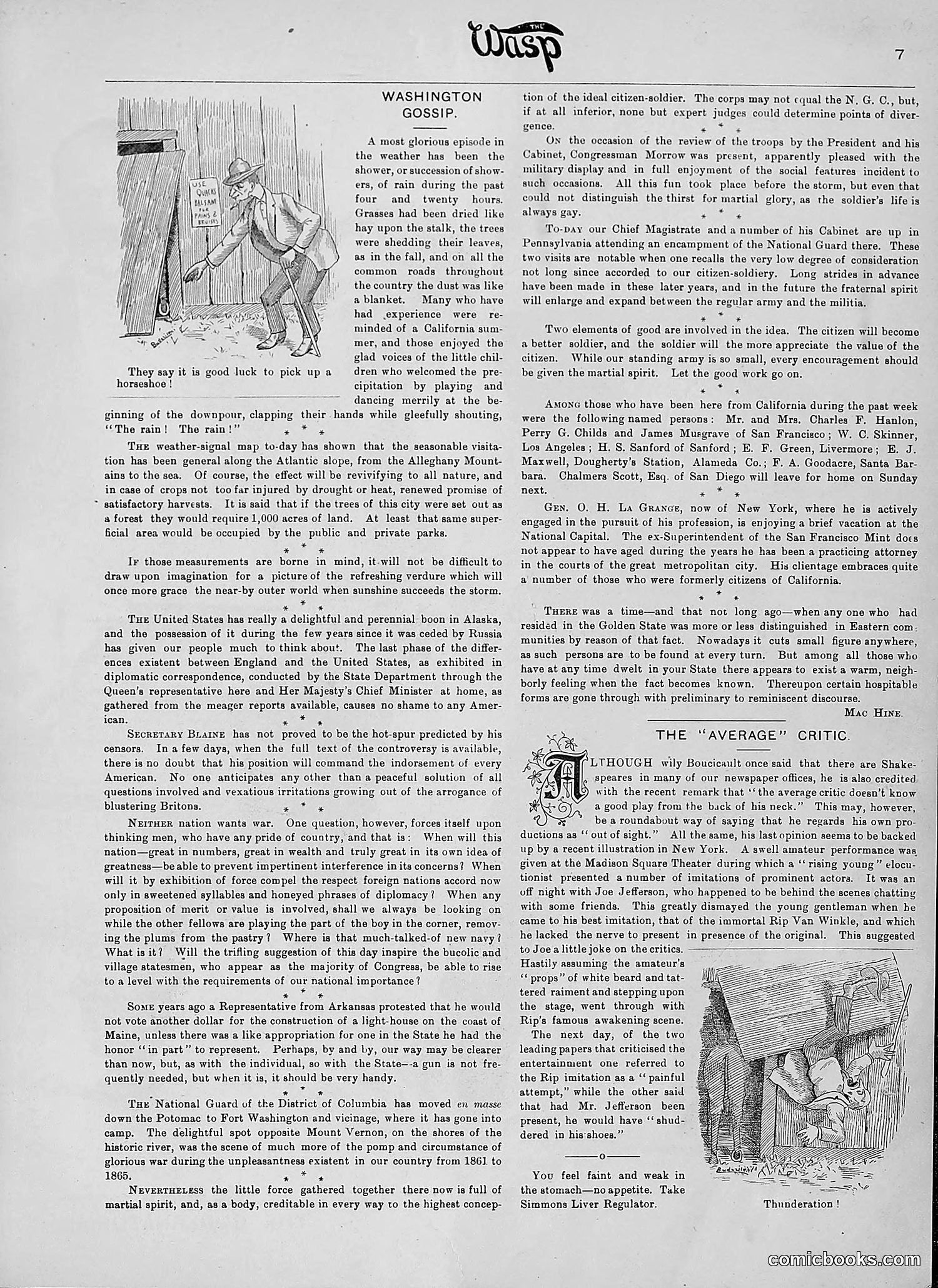 The Wasp — 1890 — page 158 of 504