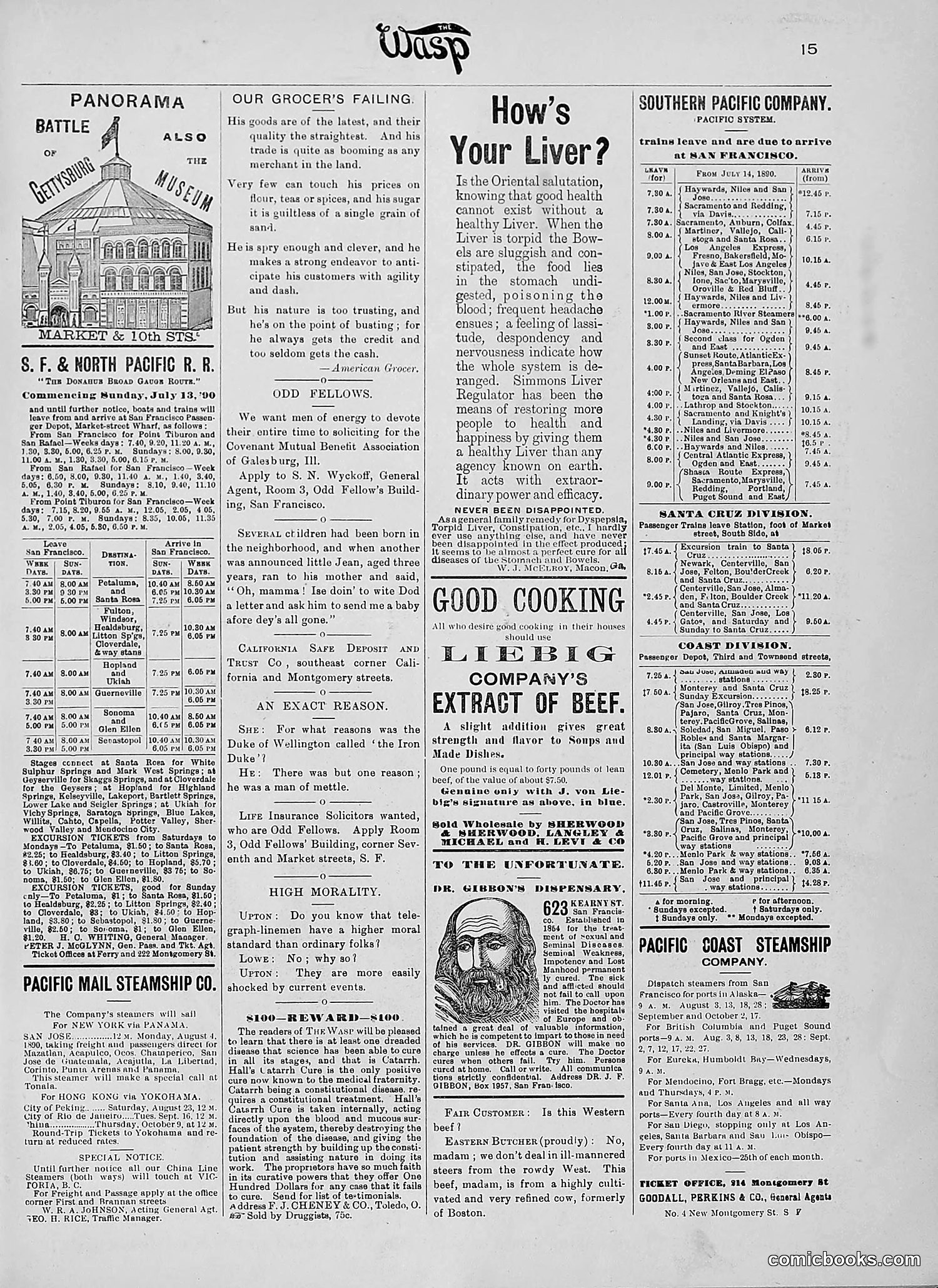 The Wasp — 1890 — page 166 of 504
