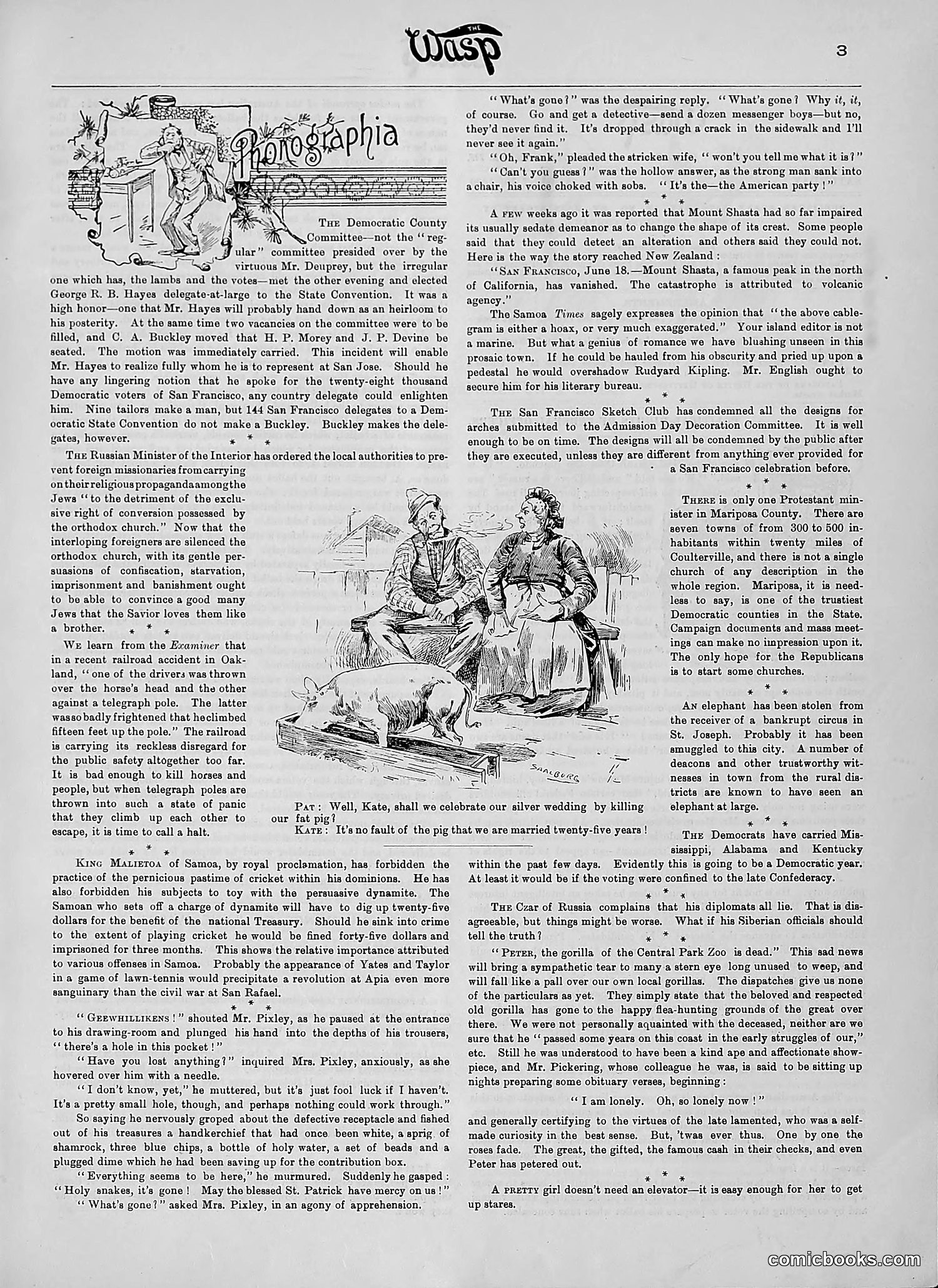 The Wasp — 1890 — page 170 of 504