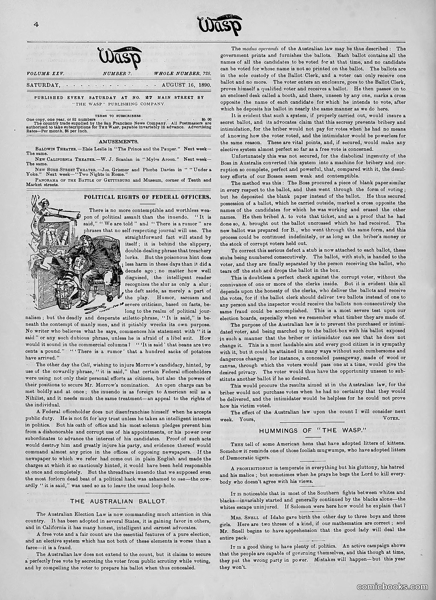 The Wasp — 1890 — page 171 of 504