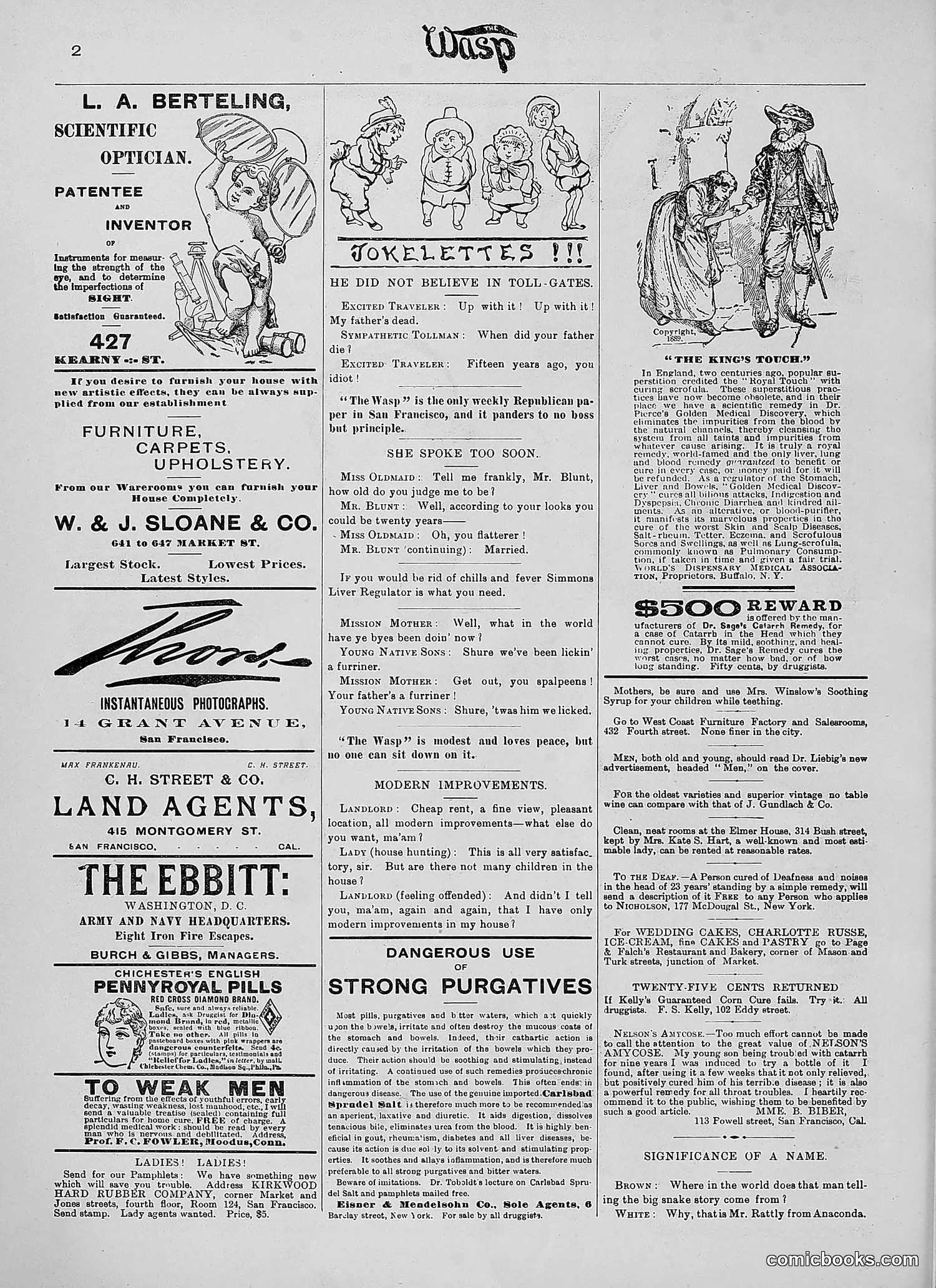 The Wasp — 1890 — page 235 of 504