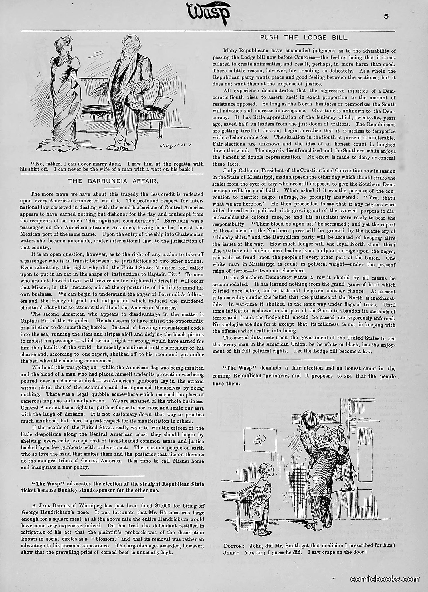 The Wasp — 1890 — page 254 of 504