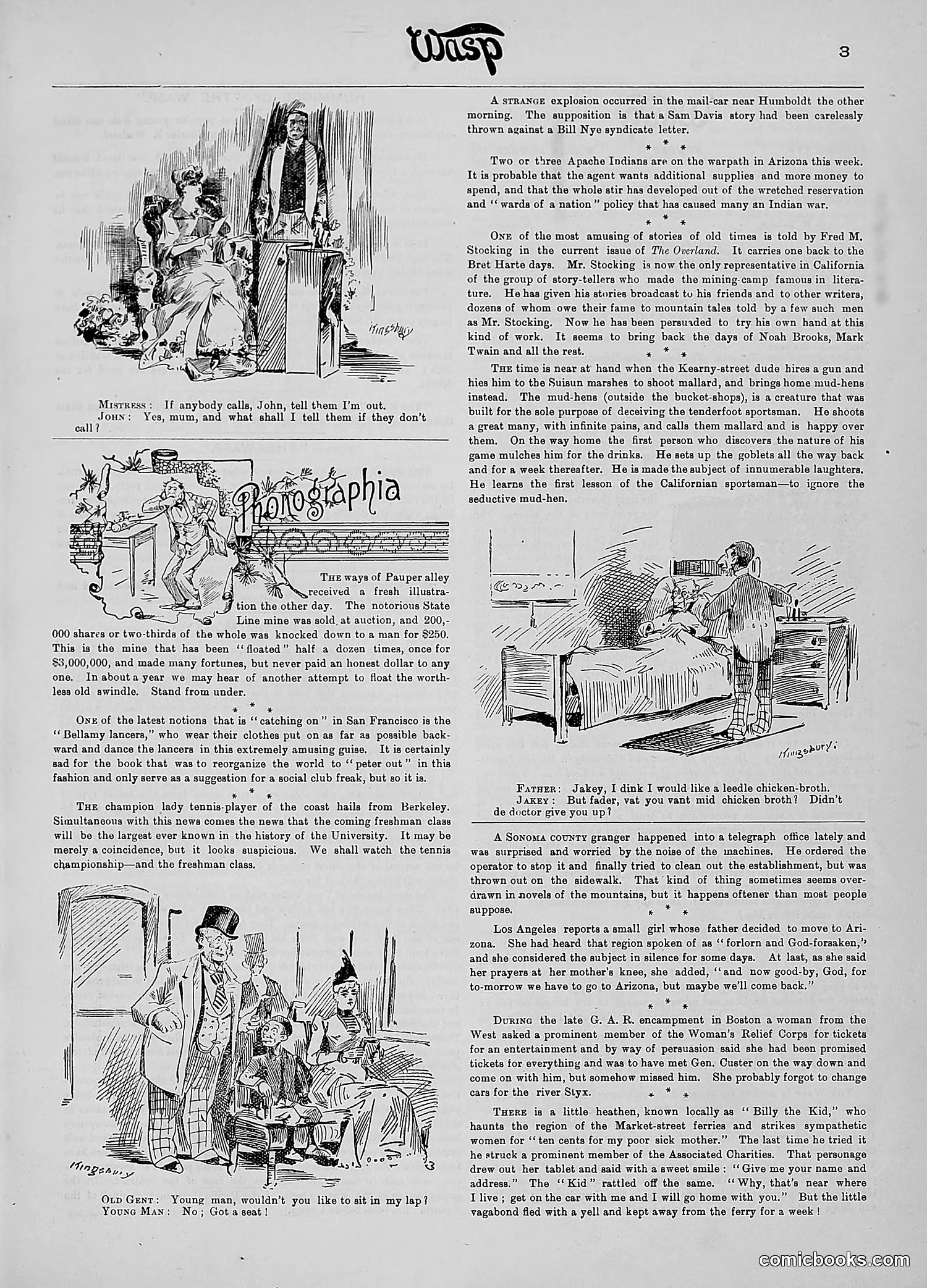 The Wasp — 1890 — page 268 of 504