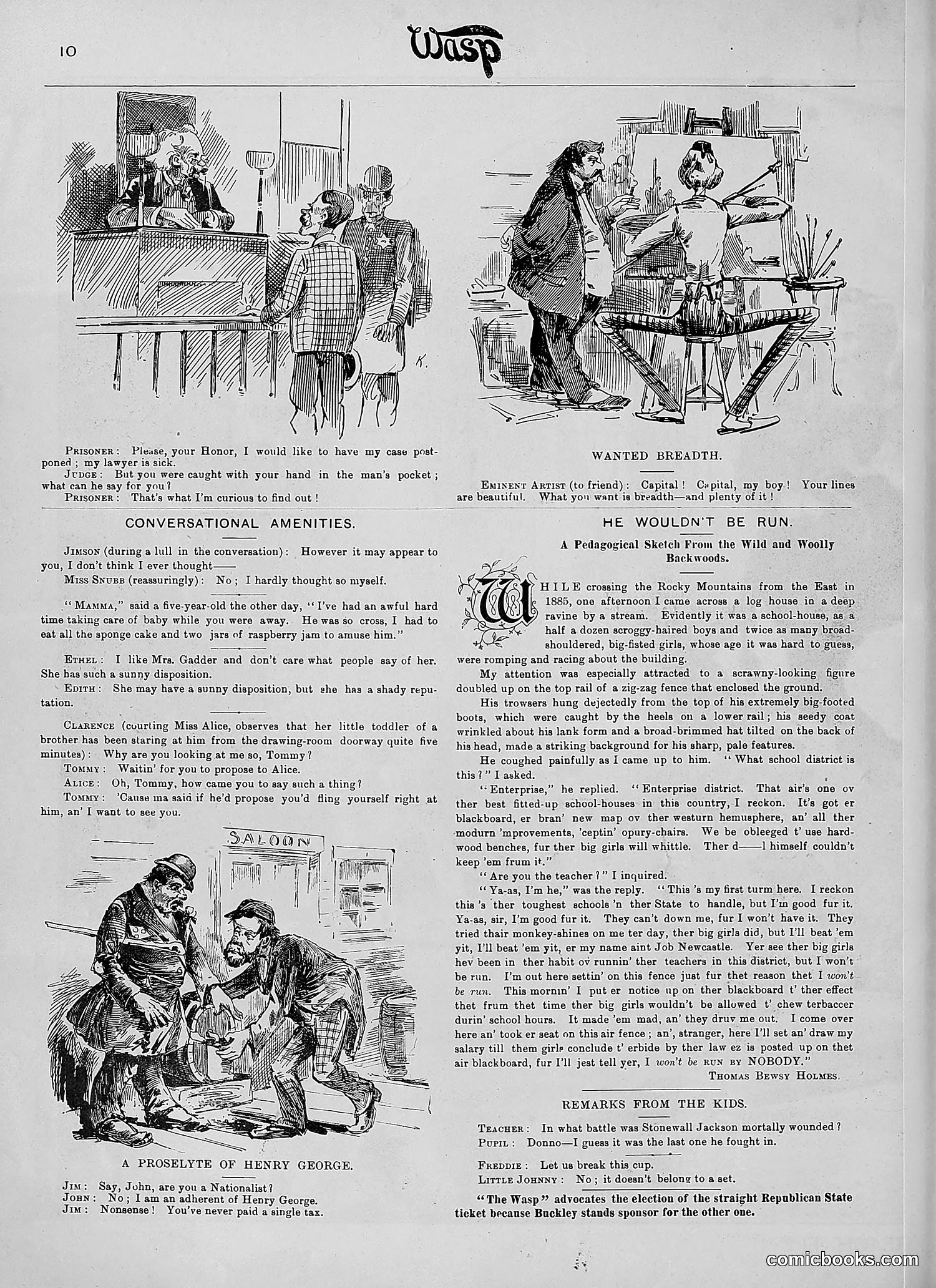 The Wasp — 1890 — page 277 of 504
