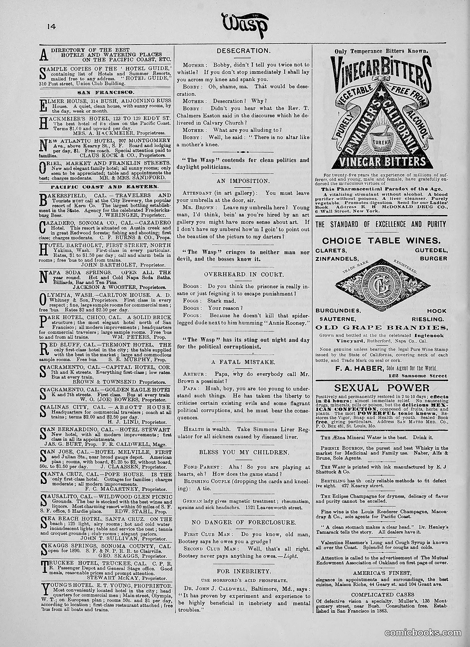 The Wasp — 1890 — page 281 of 504