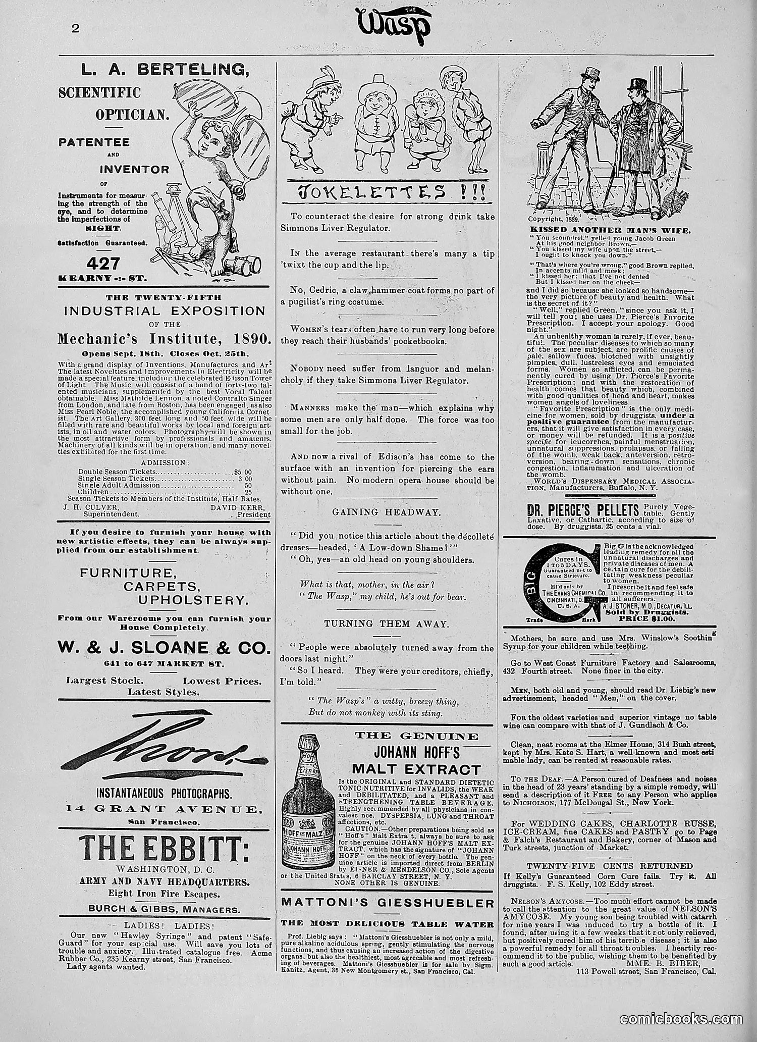 The Wasp — 1890 — page 285 of 504