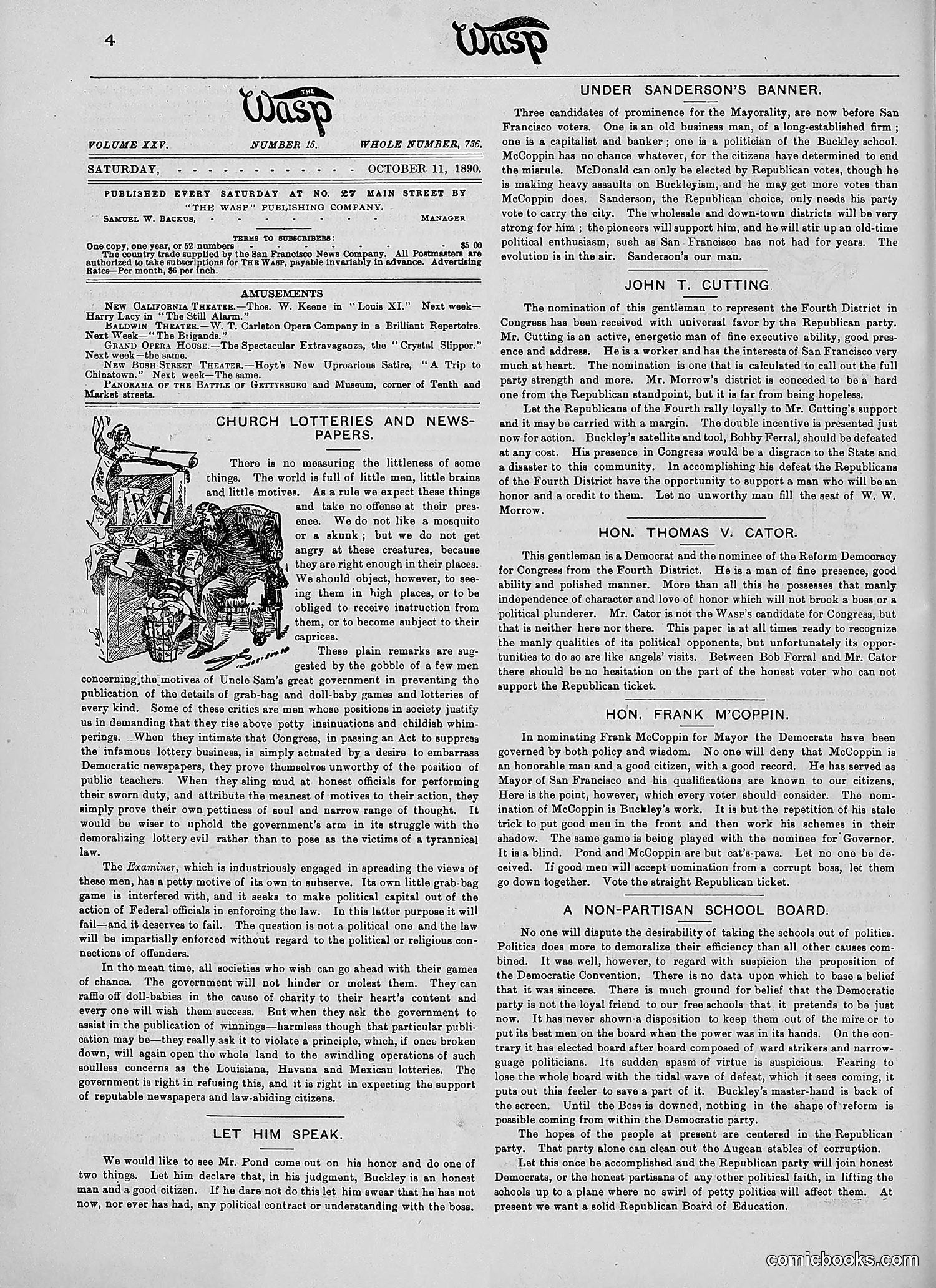 The Wasp — 1890 — page 305 of 504