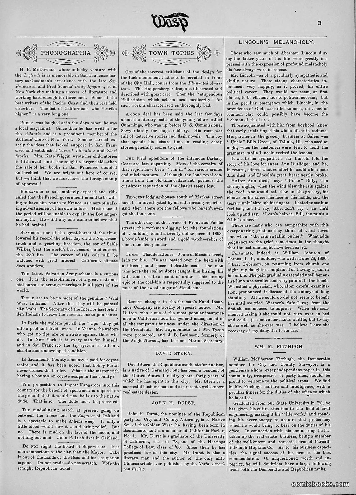 The Wasp — 1890 — page 336 of 504