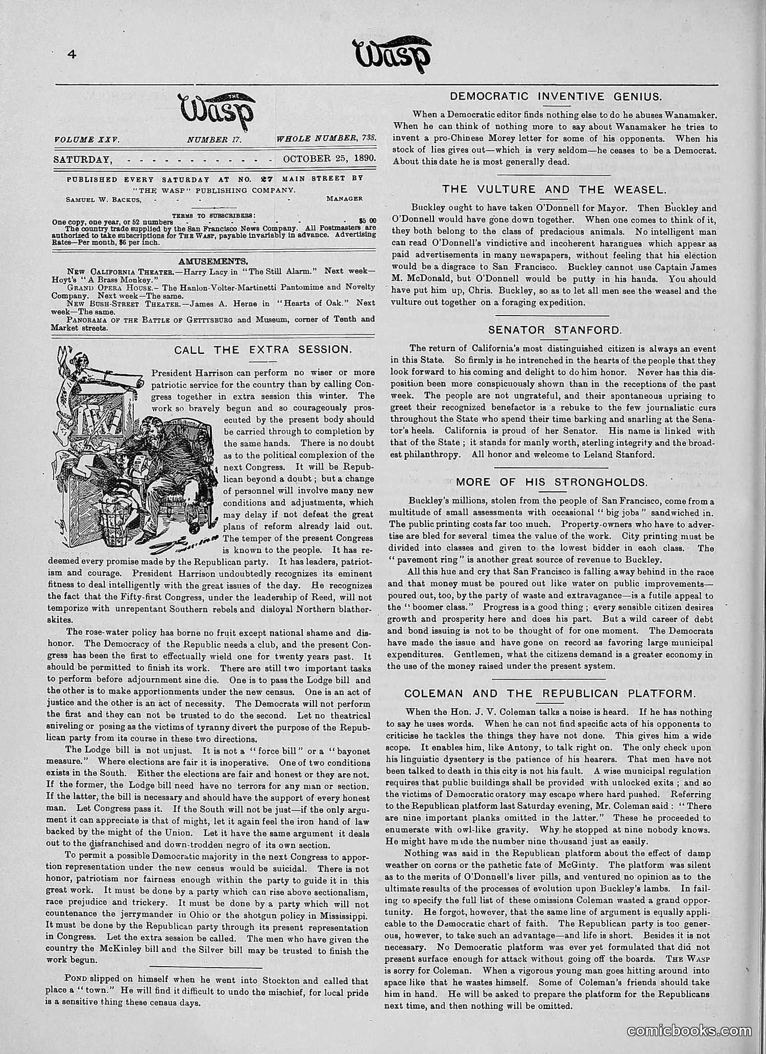 The Wasp — 1890 — page 337 of 504