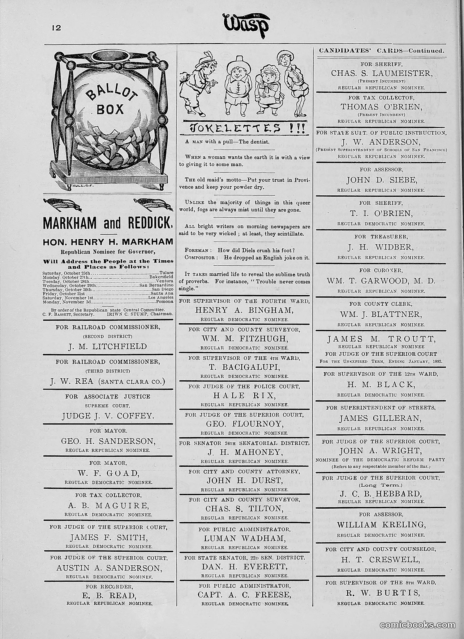 The Wasp — 1890 — page 345 of 504