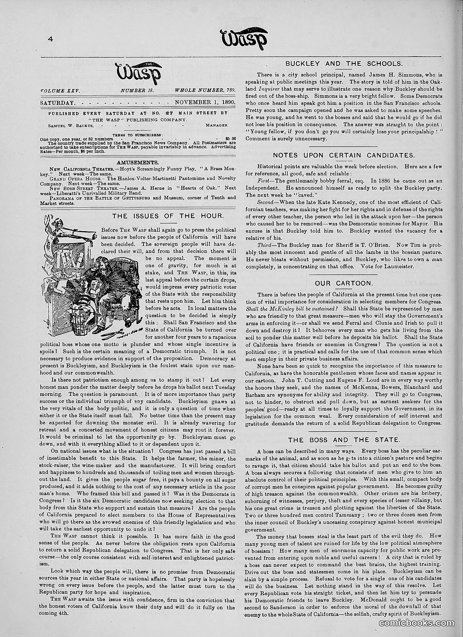 The Wasp — 1890 — page 353 of 504