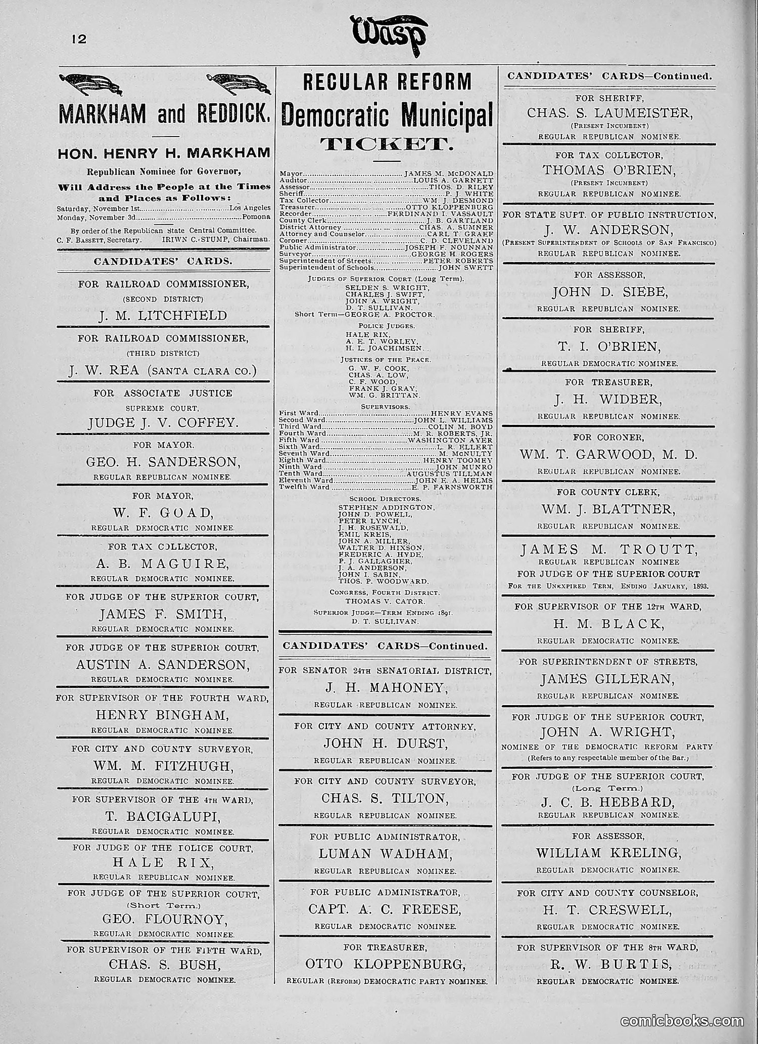 The Wasp — 1890 — page 361 of 504