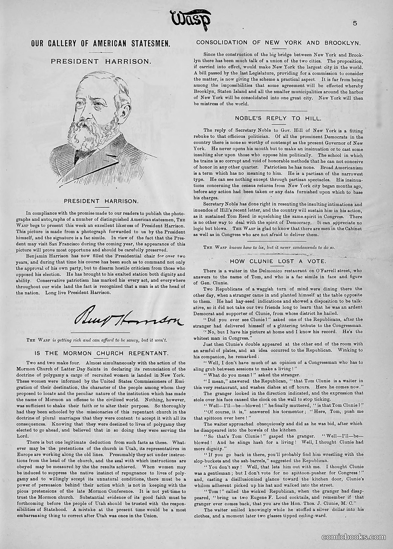 The Wasp — 1890 — page 370 of 504