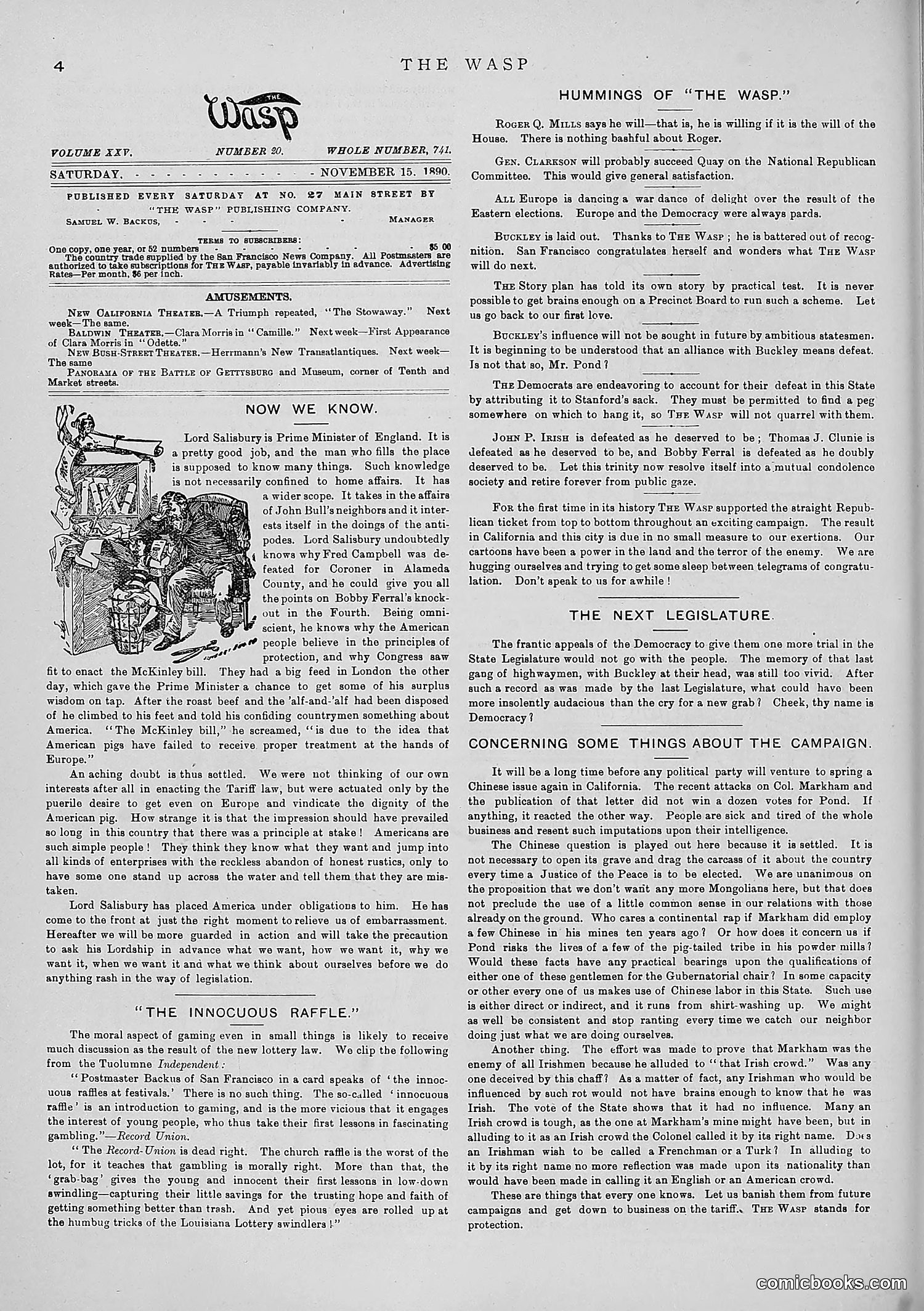 The Wasp — 1890 — page 385 of 504