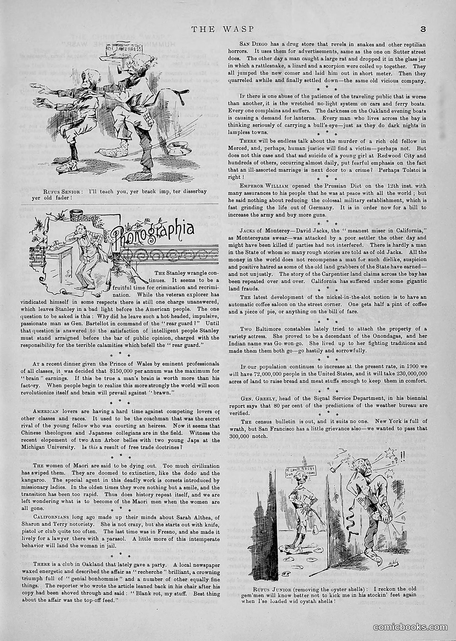 The Wasp — 1890 — page 400 of 504