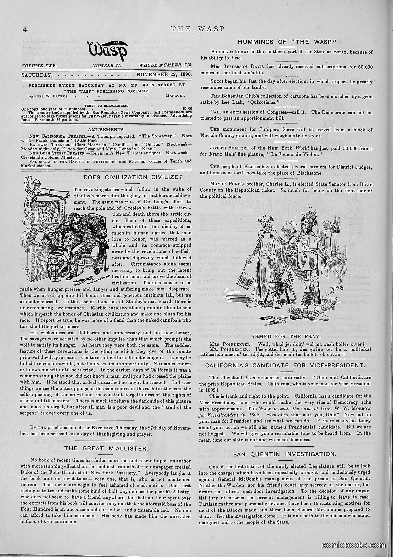 The Wasp — 1890 — page 401 of 504