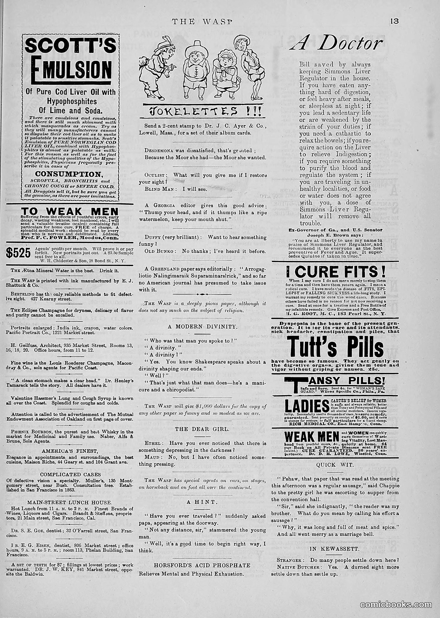 The Wasp — 1890 — page 410 of 504