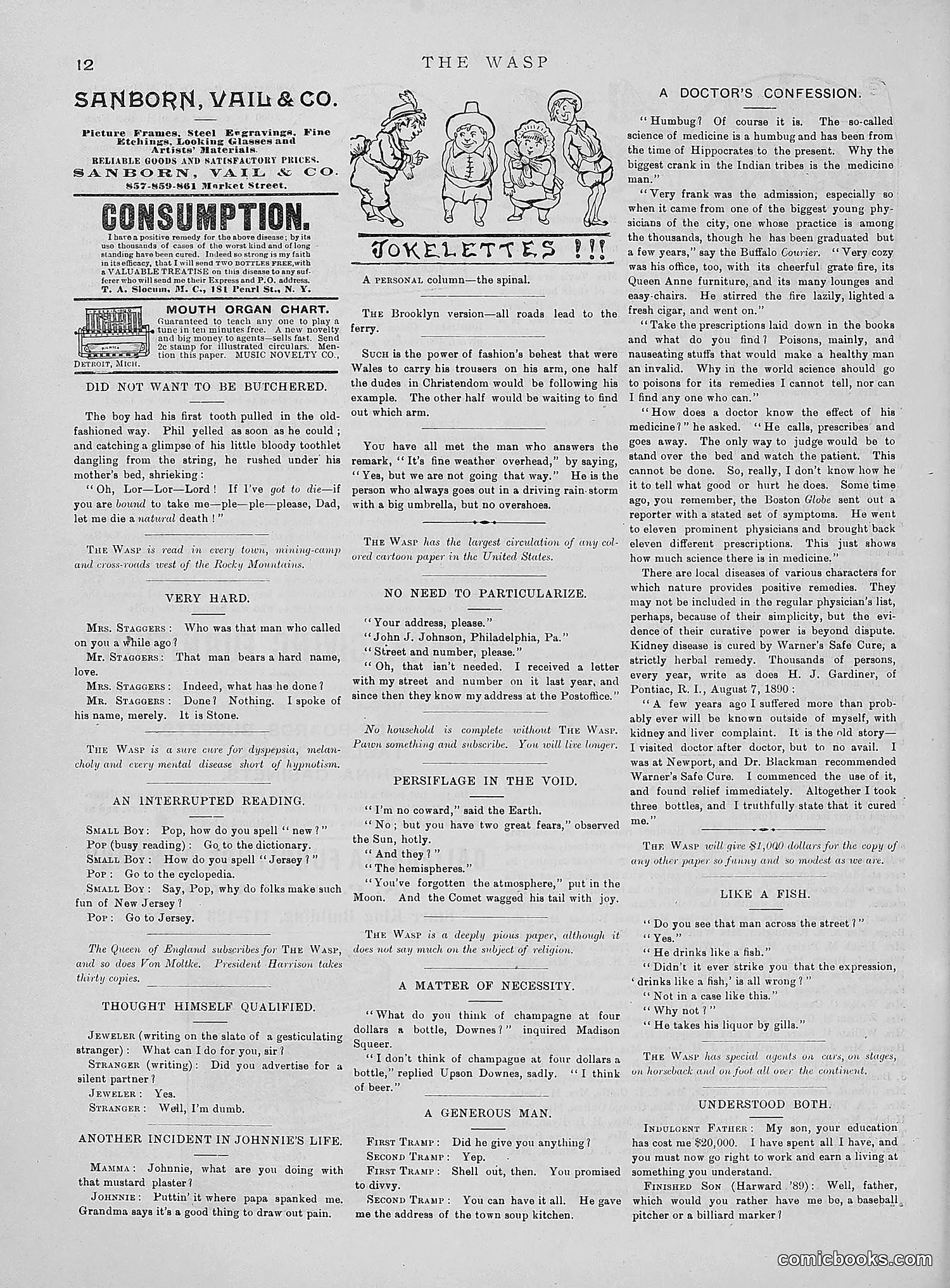 The Wasp — 1890 — page 425 of 504